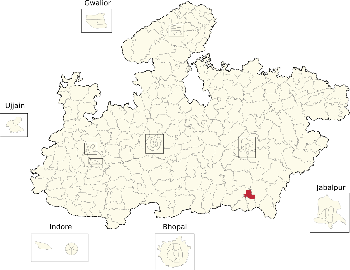 Balaghat Vidhan Sabha constituency within Madhya Pradesh