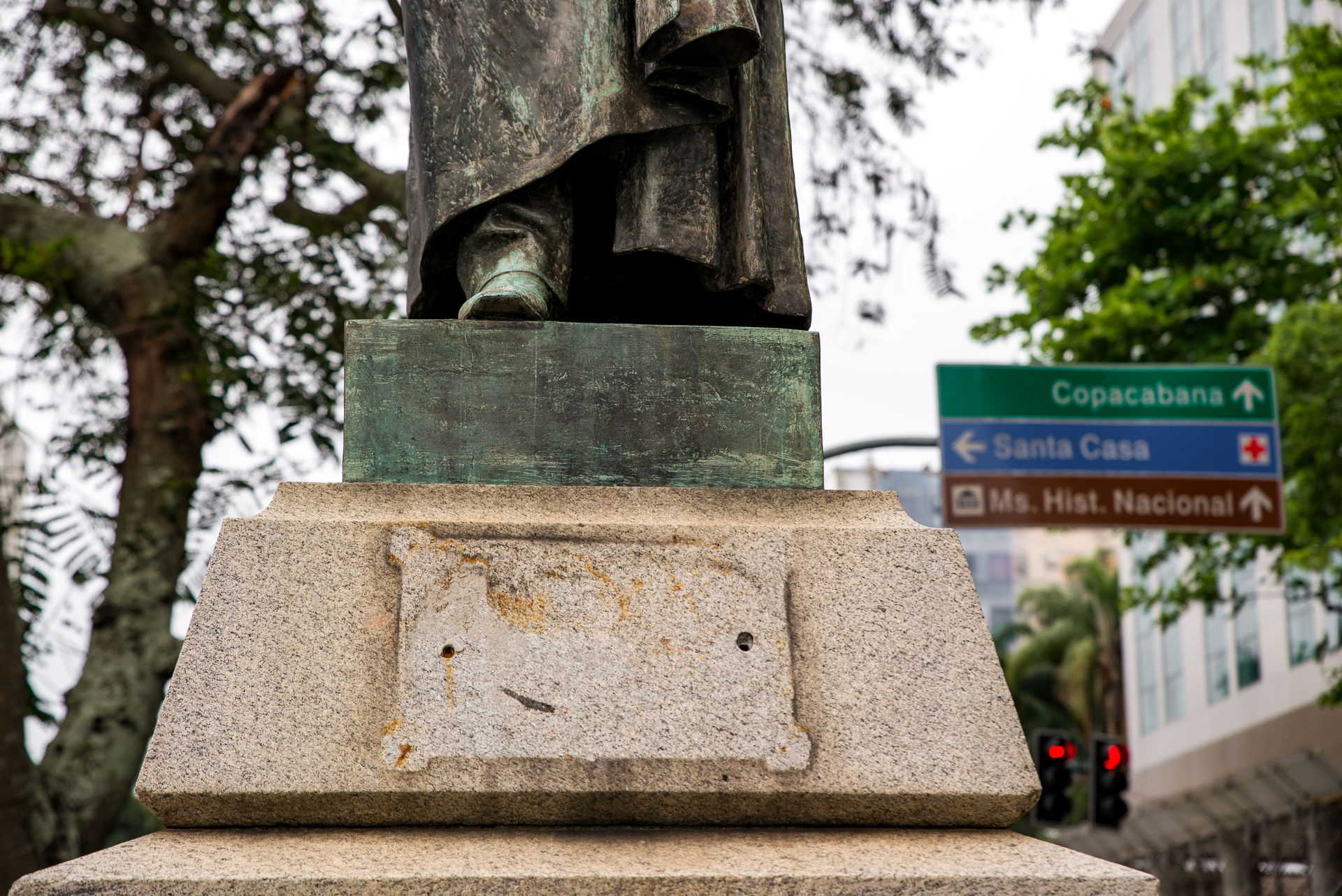 Monumento na cidade do Rio de Janeiro