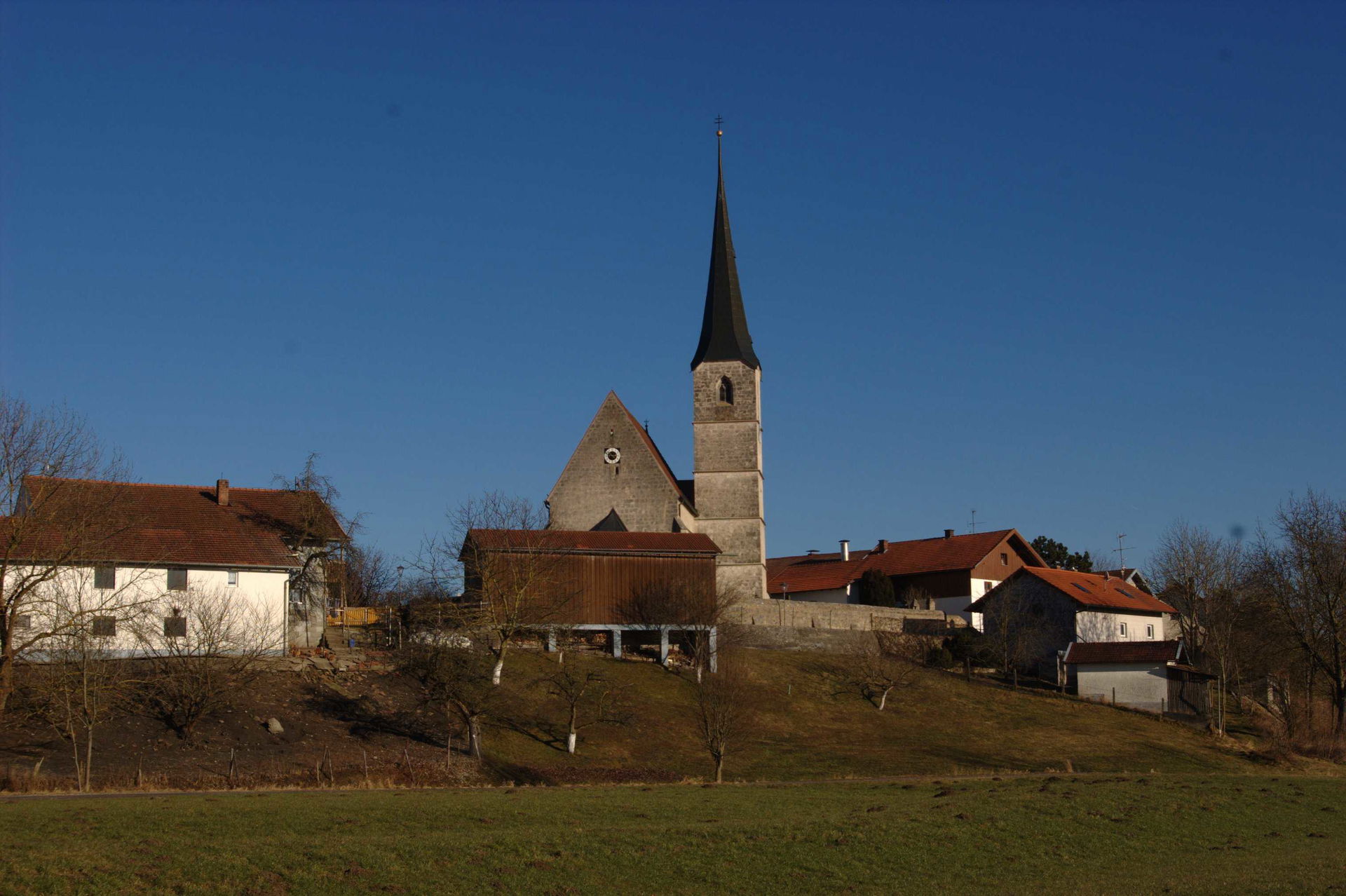 Kirche St. Jakobus der Ältere im Ortsteil Seibersdorf, Kirchdor…