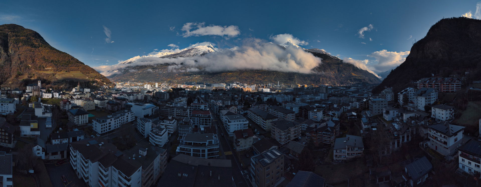 Luftaufnahme Visp, VS