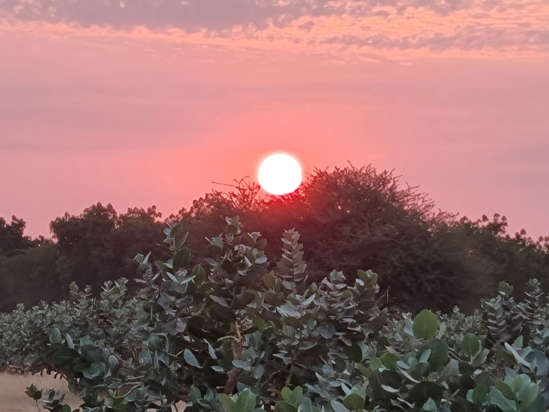 couché du soleil à bokoro