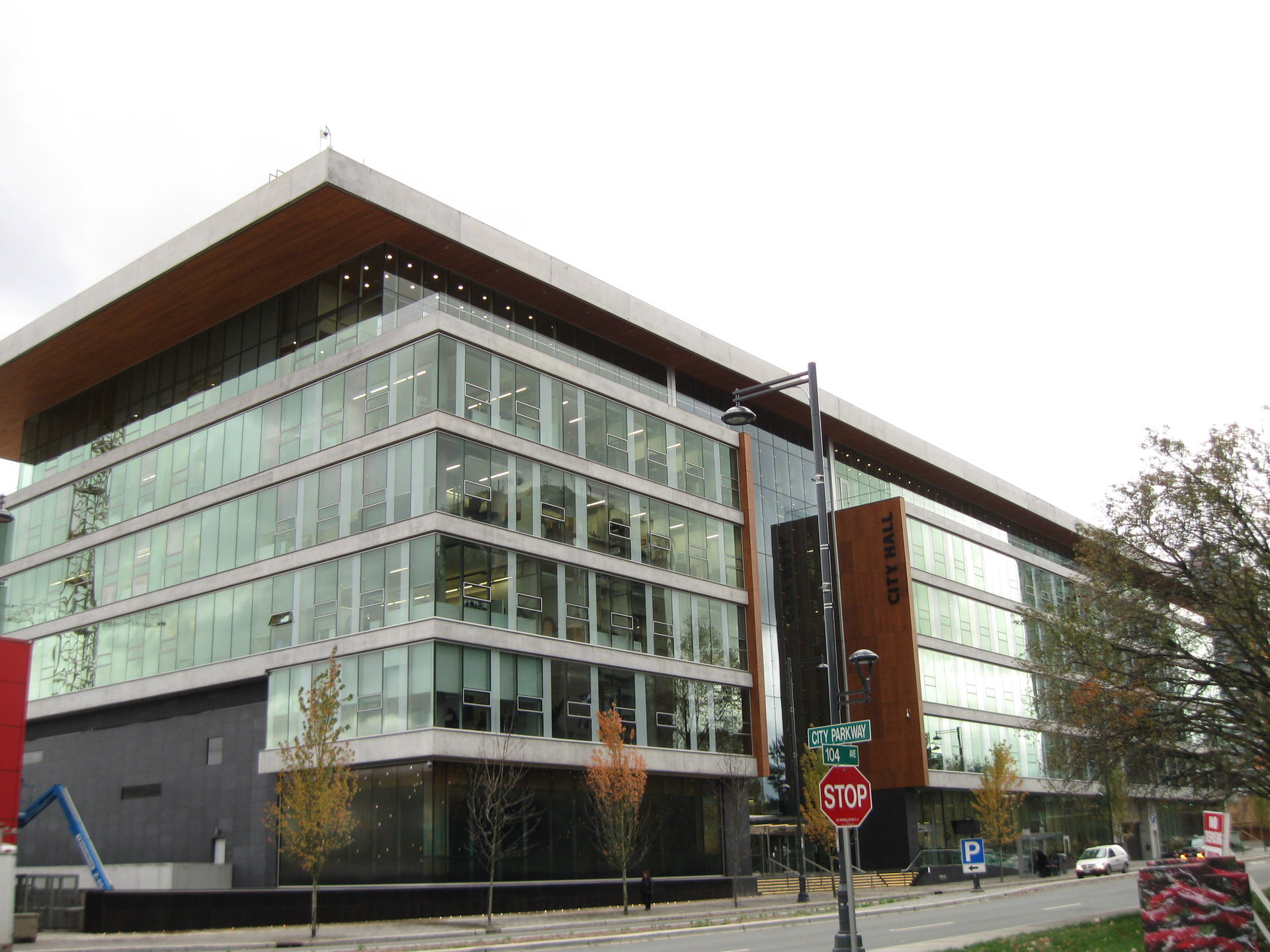 A south facing view of the new Surrey, BC, Canada, 210,000 squa…