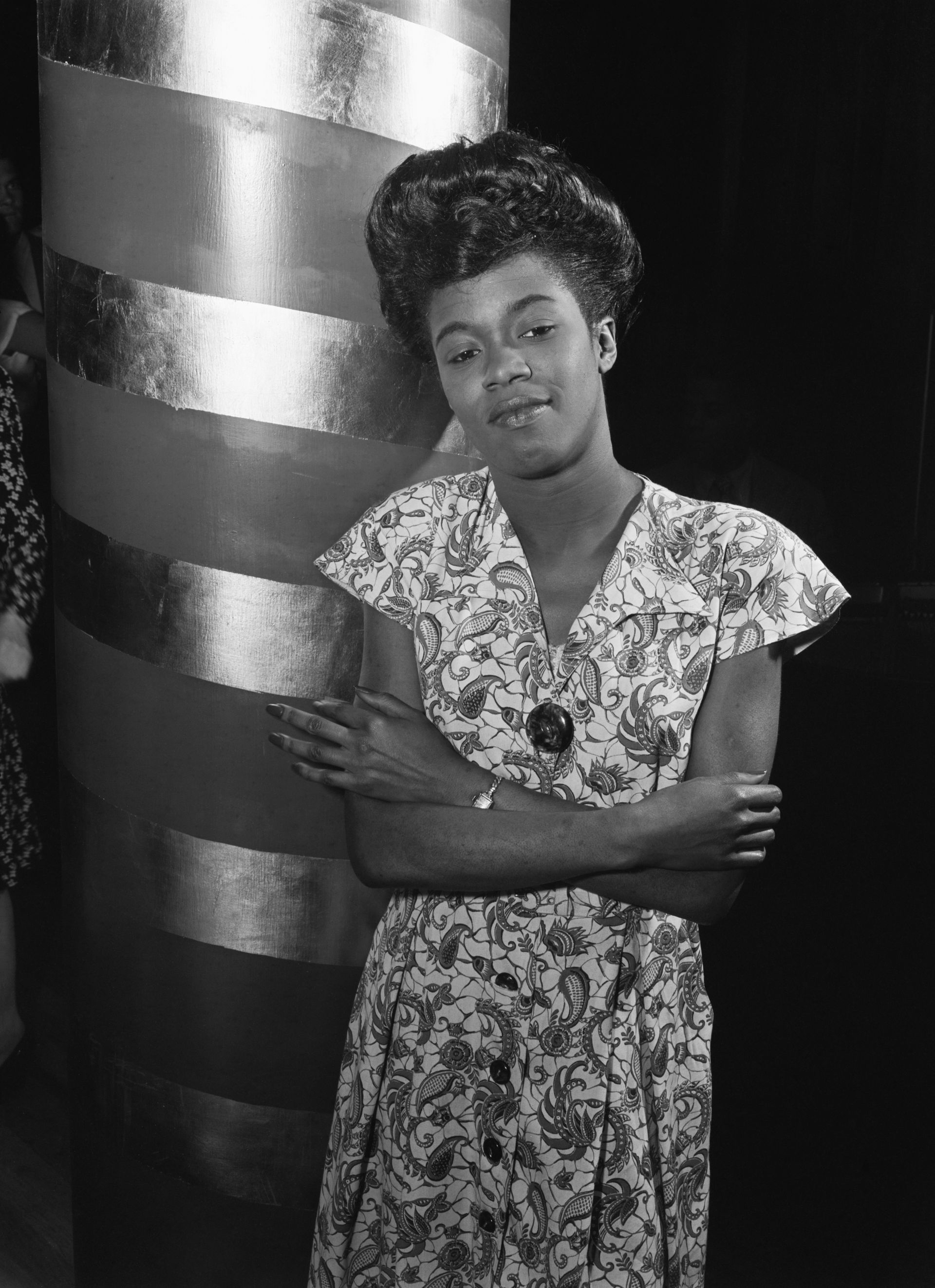 Sarah Vaughan at Cafe Society, NYC, ca. September 1946. Photogr…