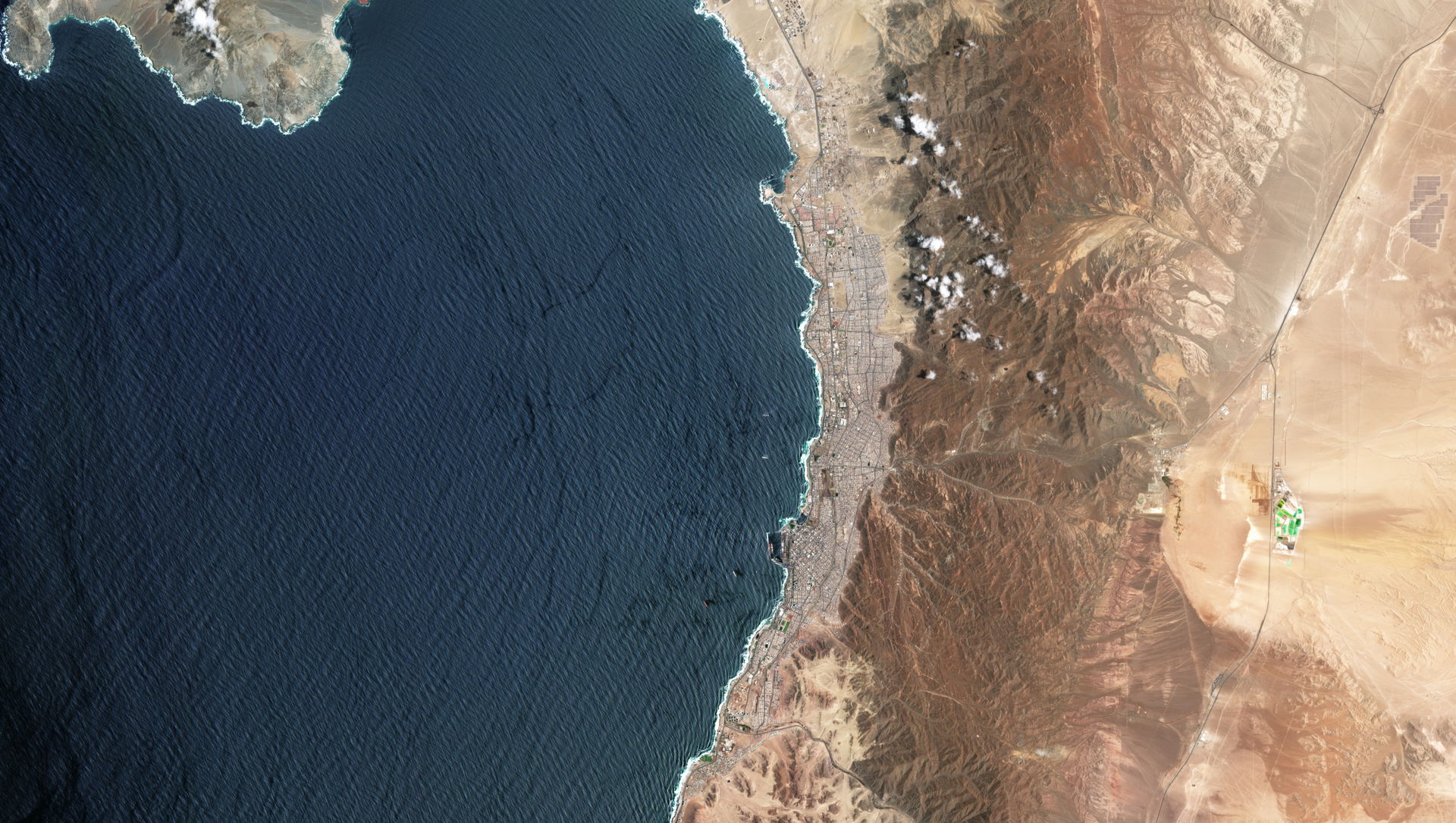 Antofagasta, a port city in northern Chile, is featured in this…