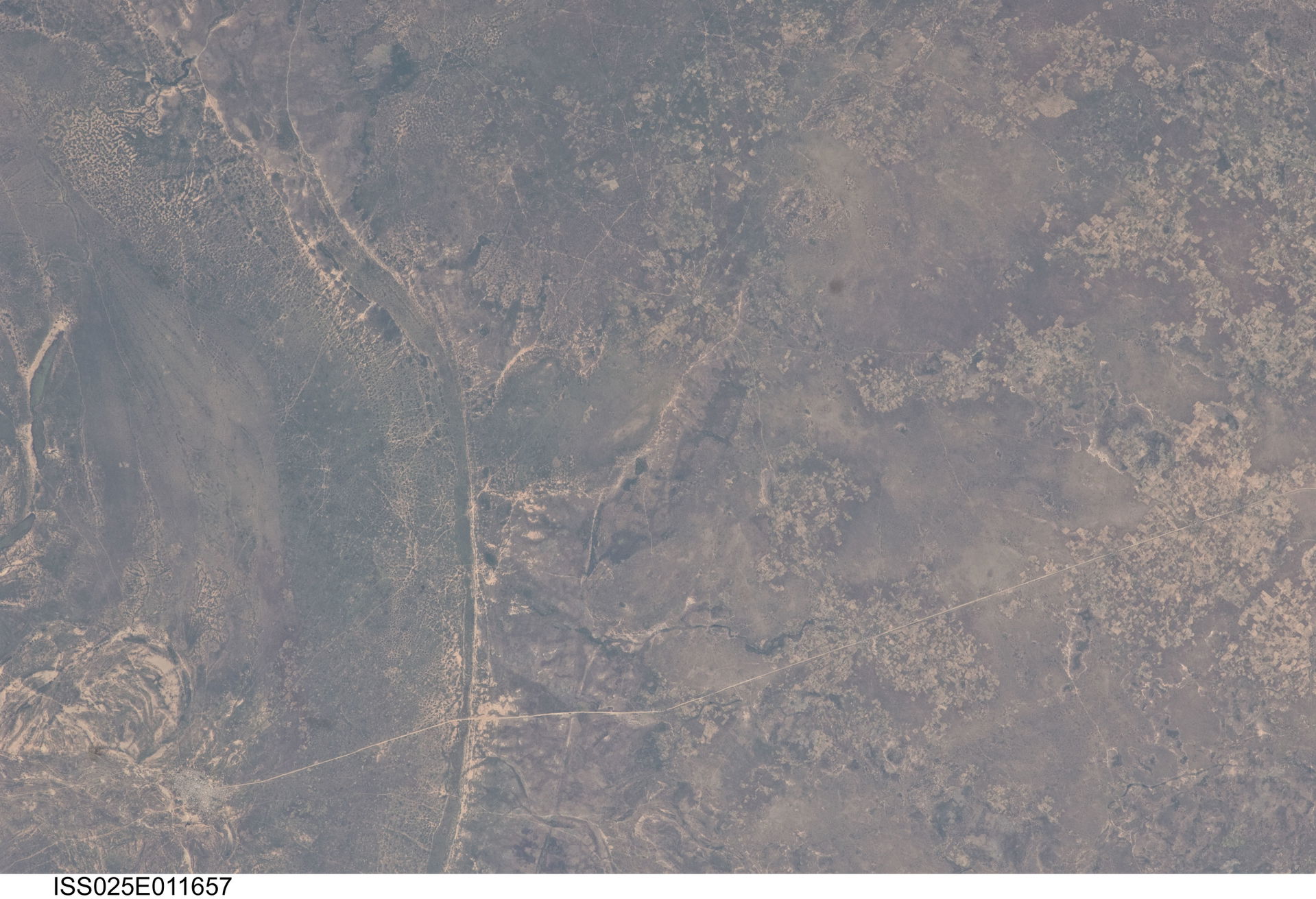 View of Chad taken during ISS Expedition 25.
