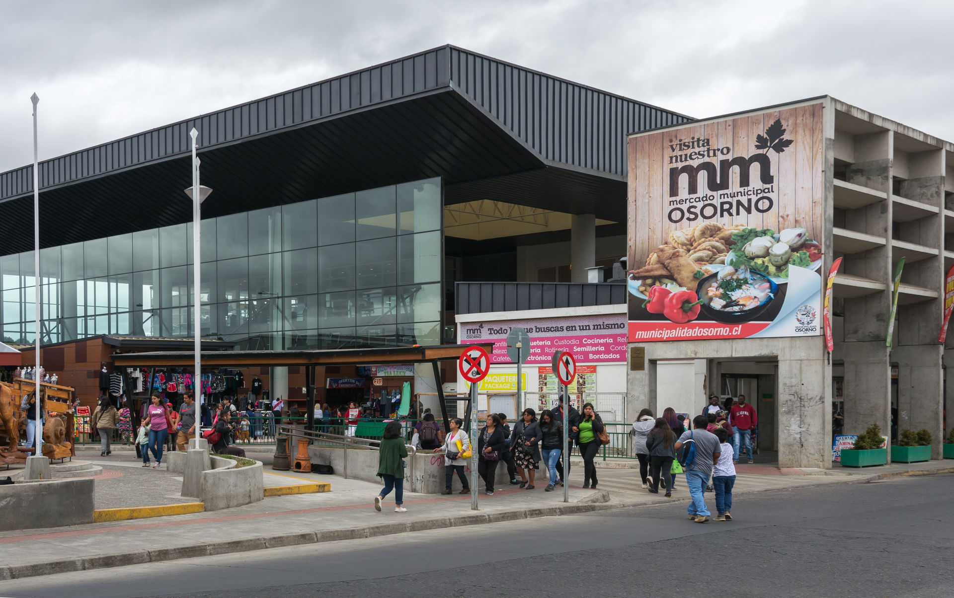Mercado Municipal, Osorno, Región de Los Lagos, Chile.