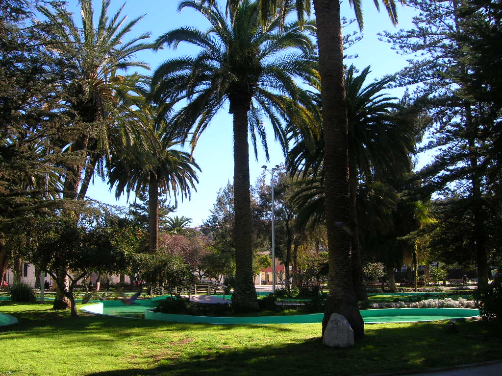 Plaza de Armas de Ovalle, Chile.