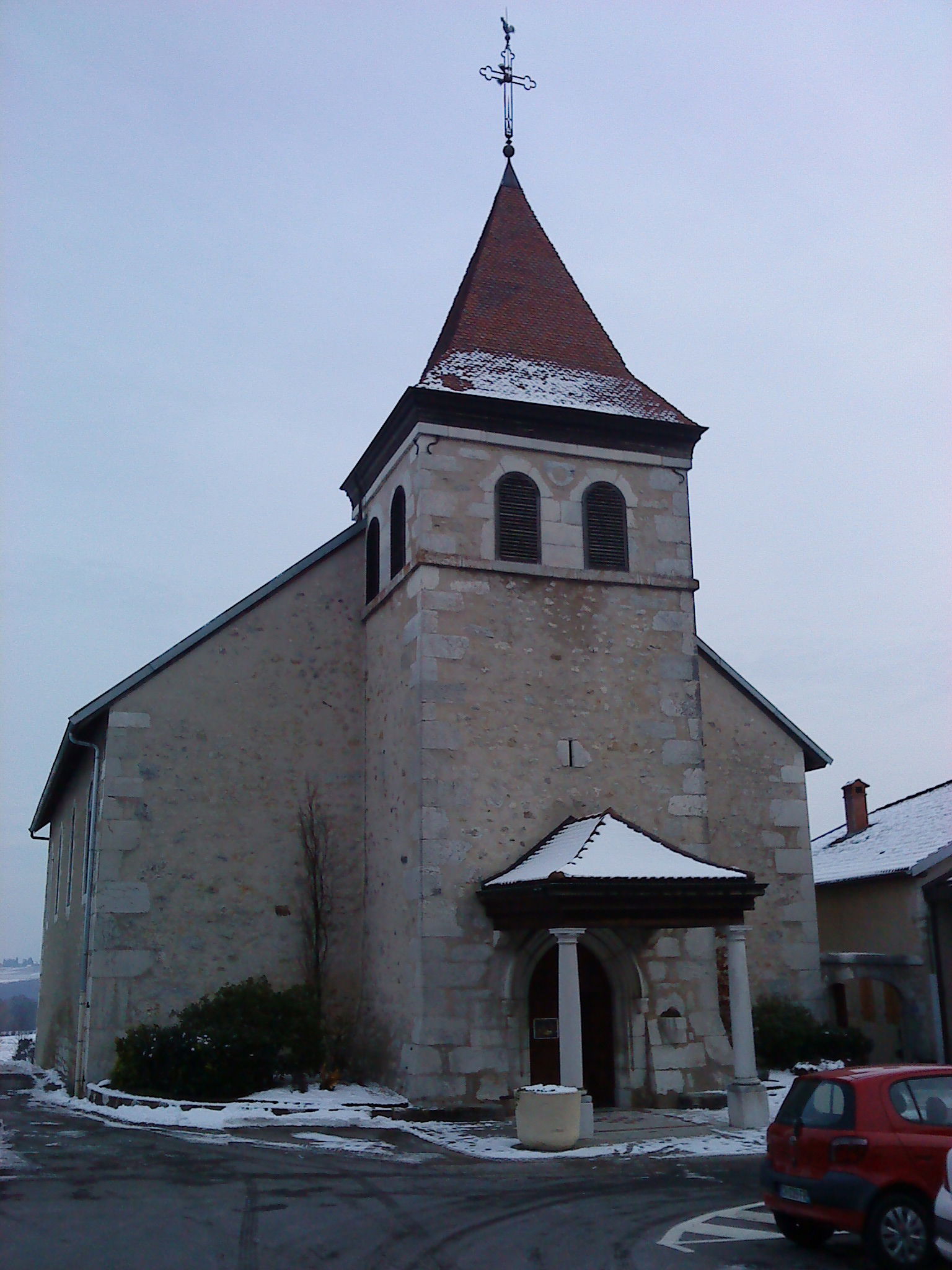 Église Saint-Maurice de Thoiry, Ain, France