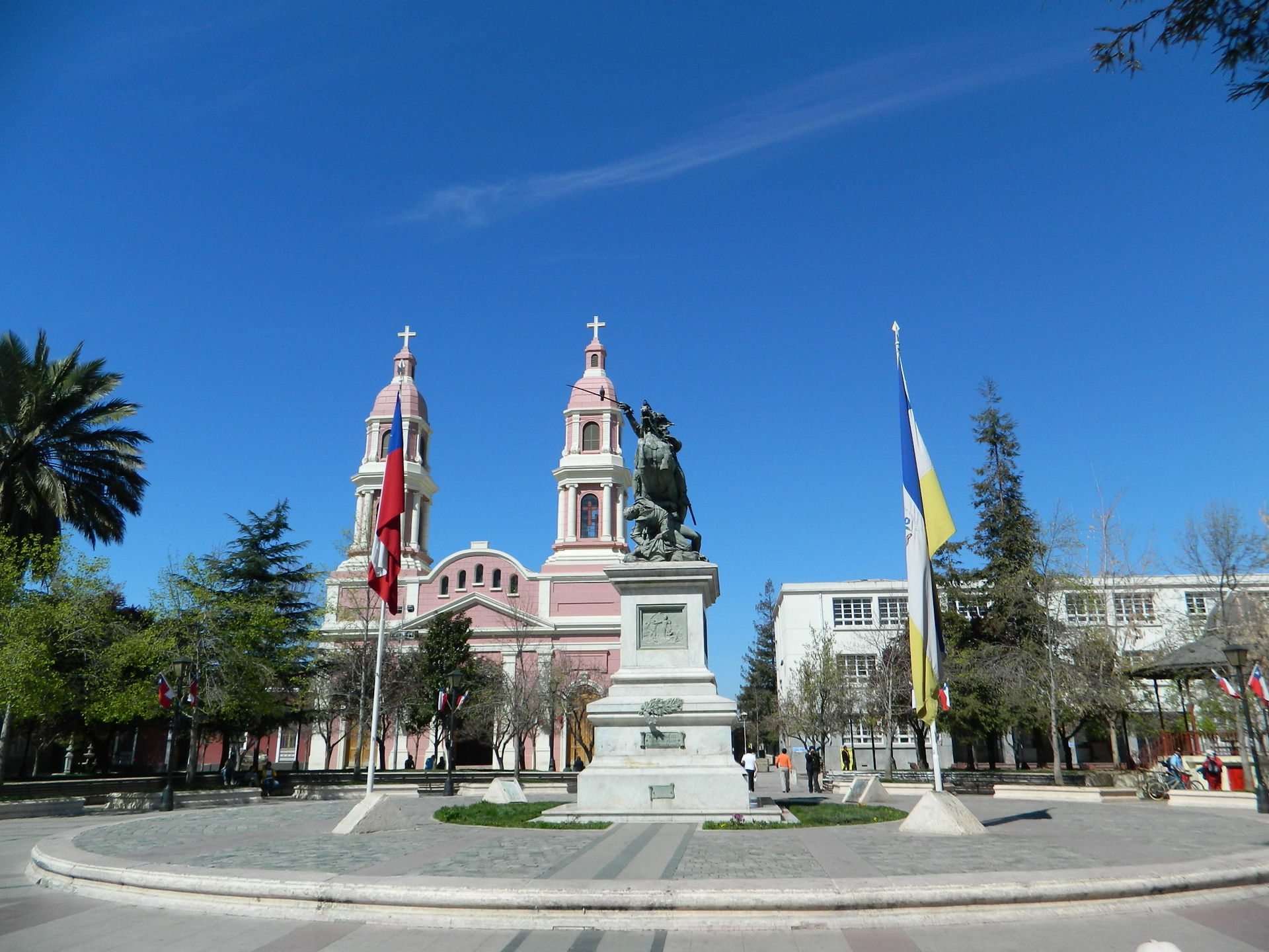 This is a photo of a national monument in Chile: