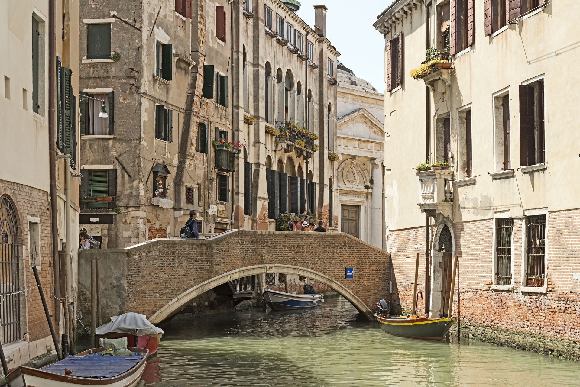 Ponte San Antonio on Rio della Maddalena - Venice