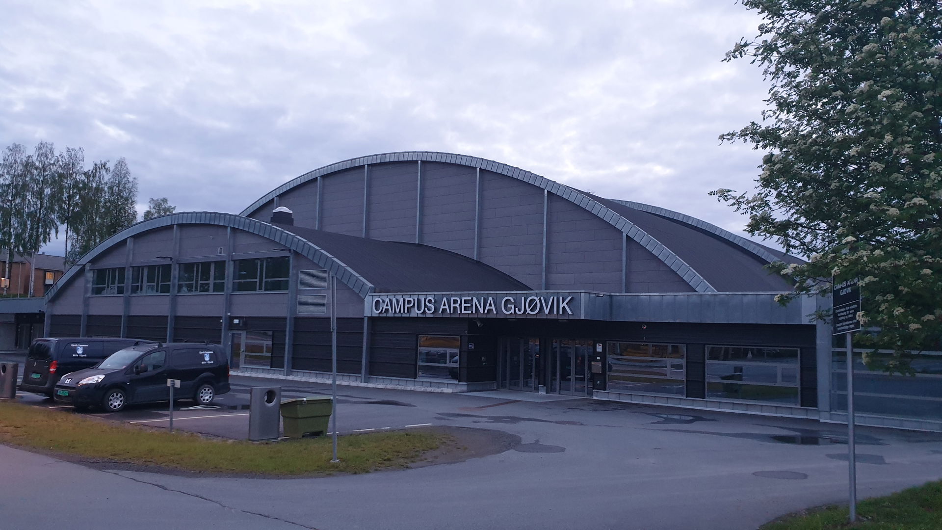 Campus Arena Gjøvik main entrance