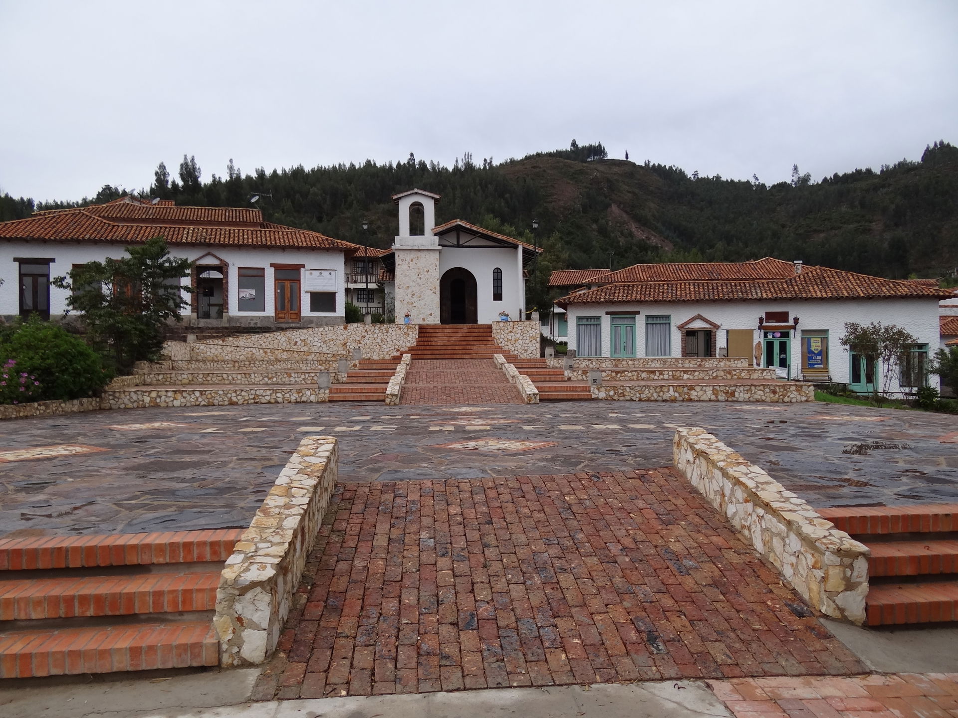 Escenarios del pueblito boyacence en la ciudad de Duitama, depa…