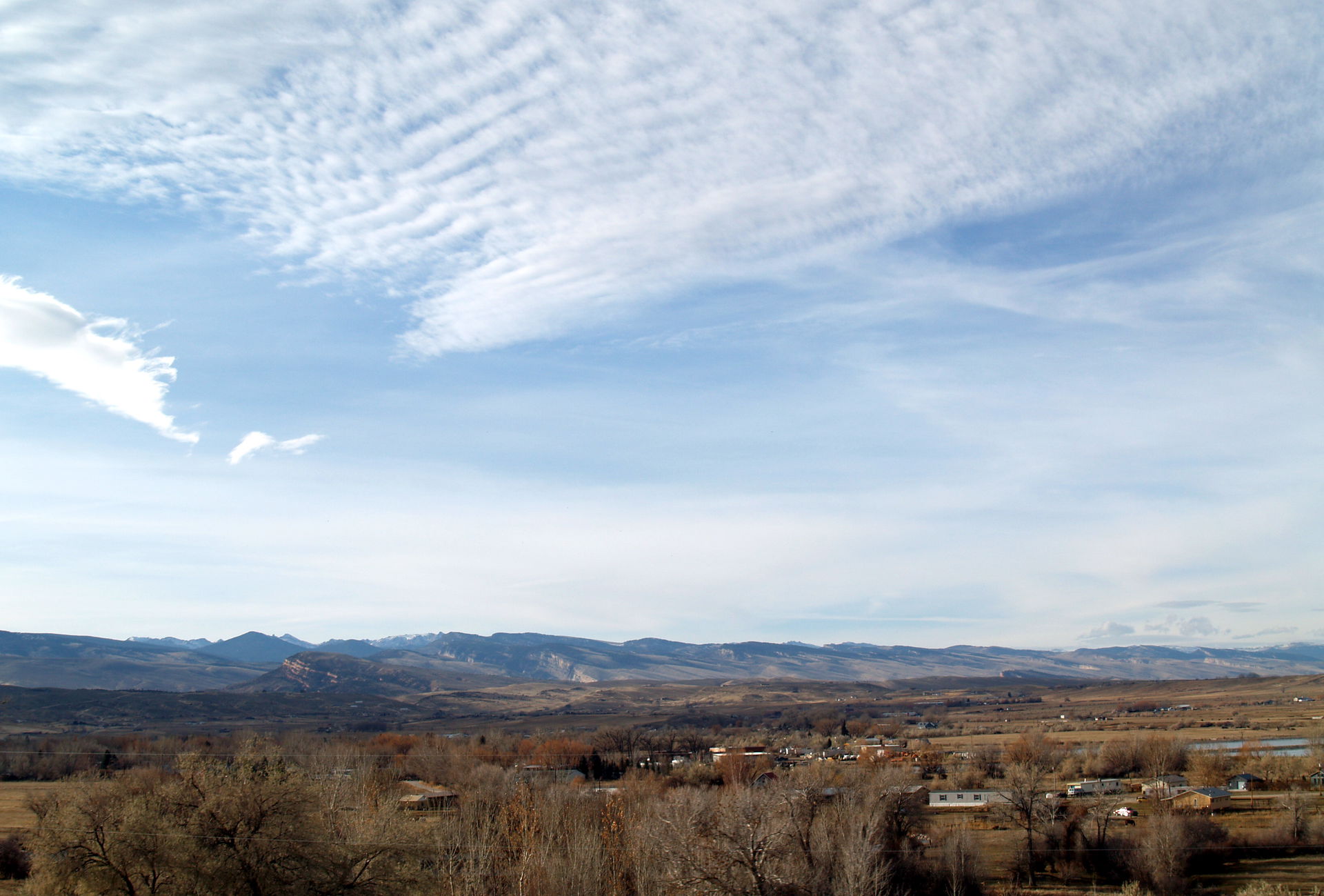 Suburbs of Lander, WY