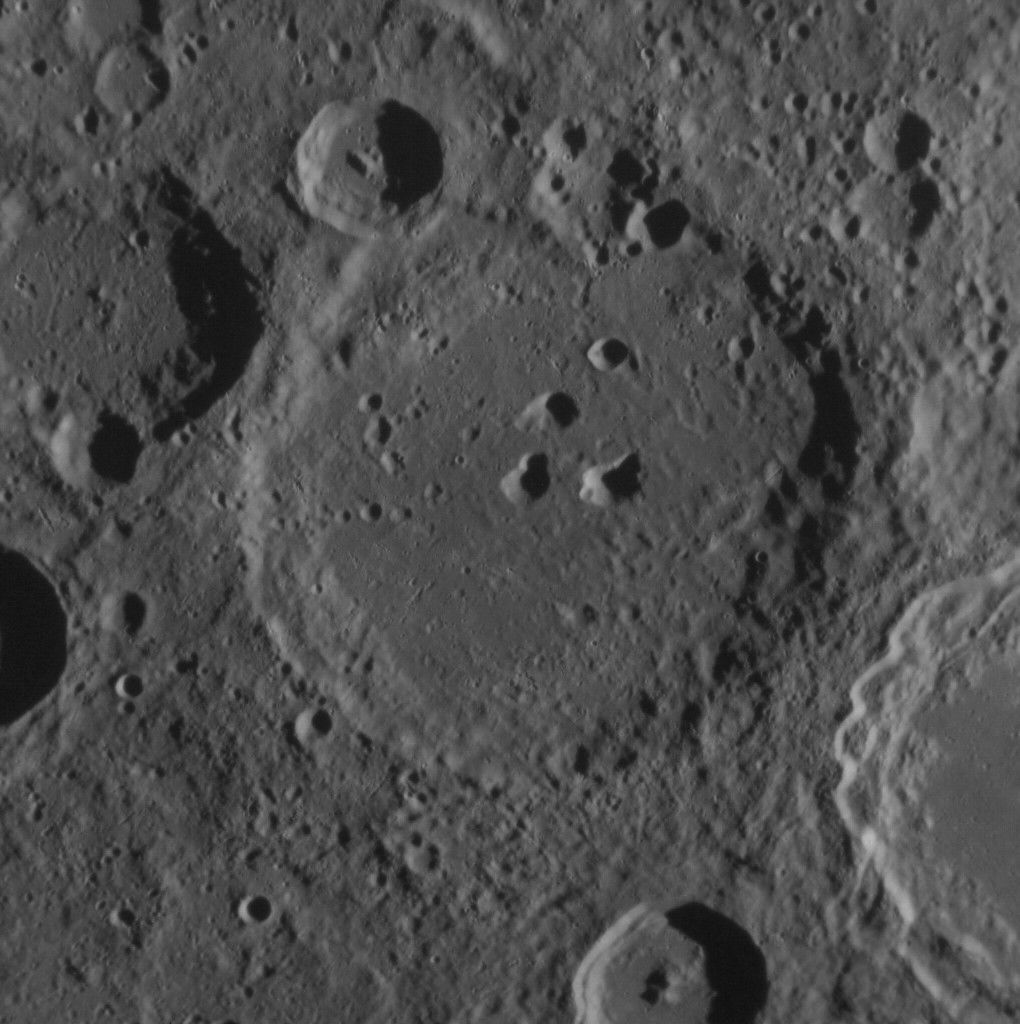 Barma crater on Mercury. MESSENGER Narrow Angle Camera image.
…