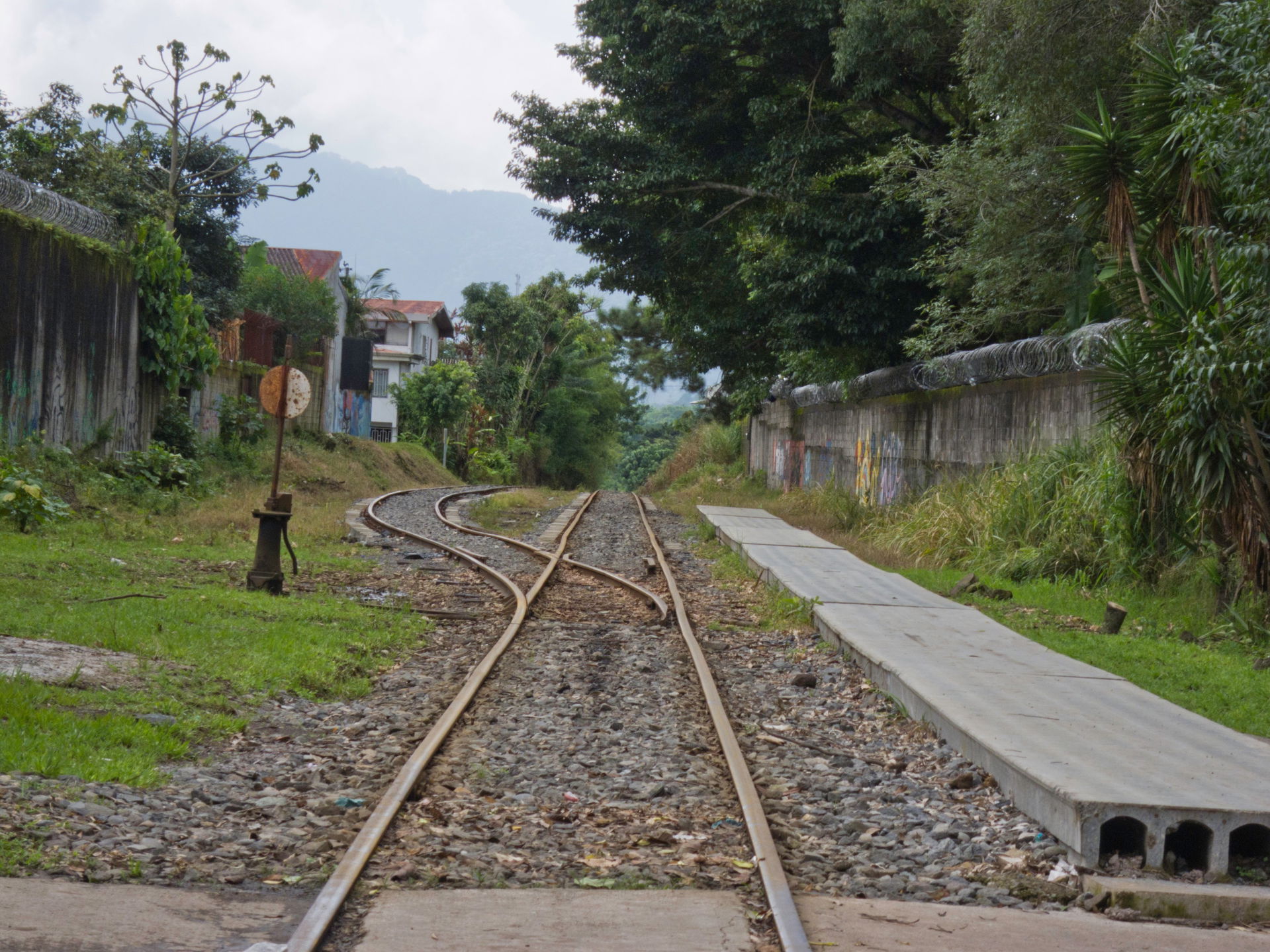Train Station in Curridabat, Costa Rica