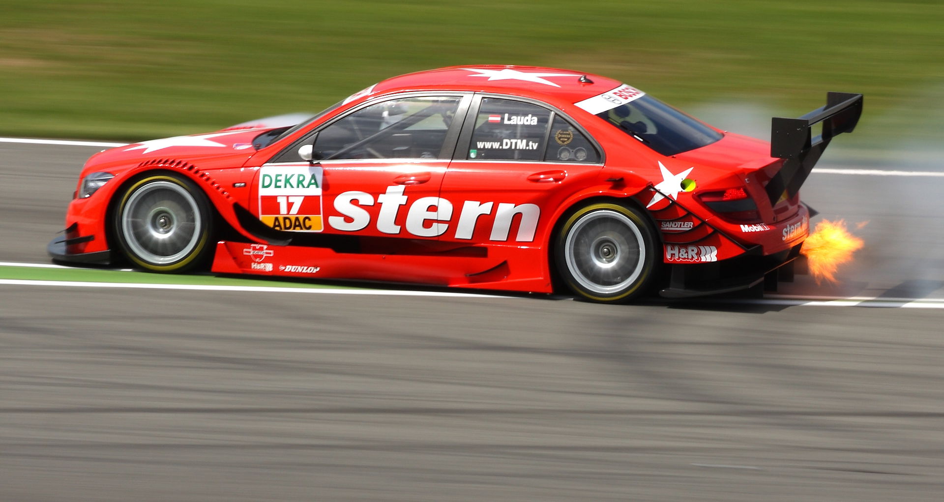 DTM car Mercedes-Benz Season 2009 (C-Class, W204), Mathias Laud…