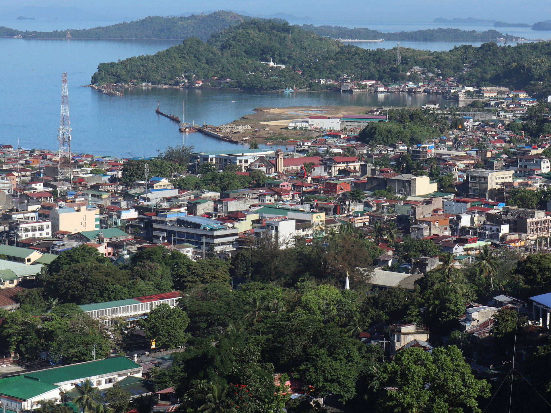 Catbalogan City skyline, Samar
