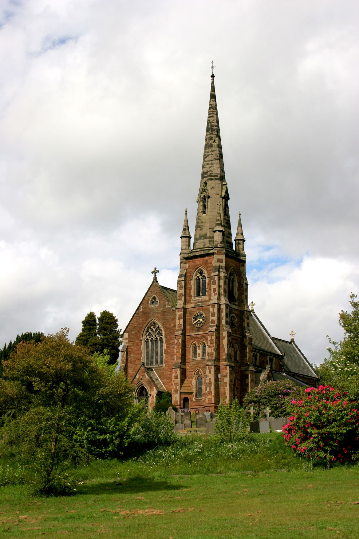 St John the Baptist Church, Keele, Staffordshire, UK. (1168x175…