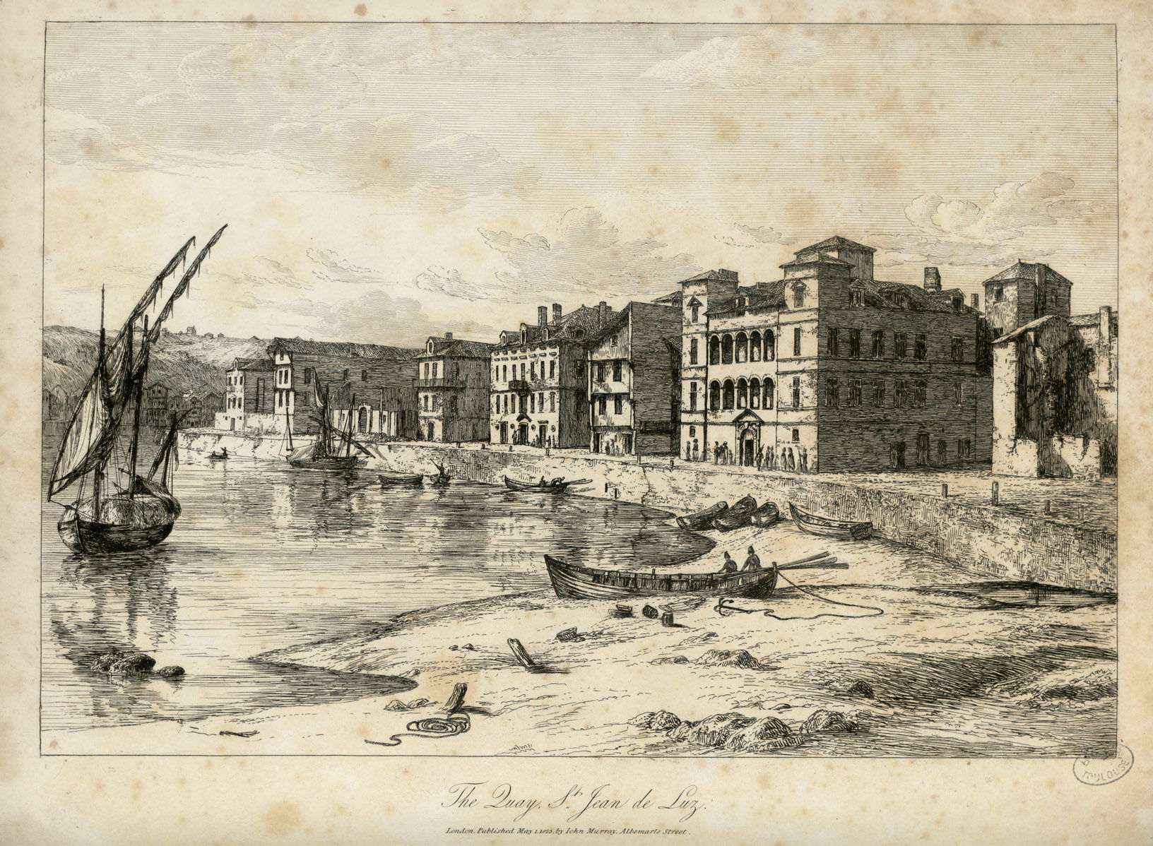 25 gravures sur cuivre, 1 carte dessinée et gravée par B. R. Ba…