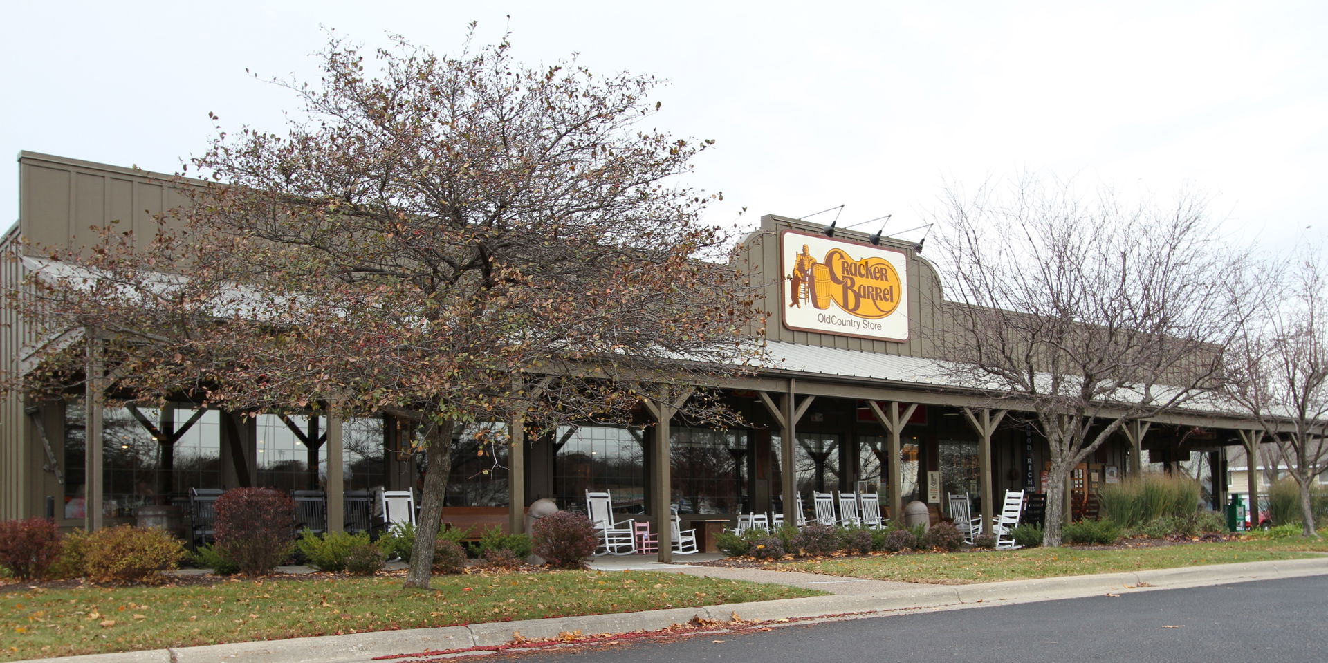 A Cracker Barrel restaurant in Burnsville, Minnesota