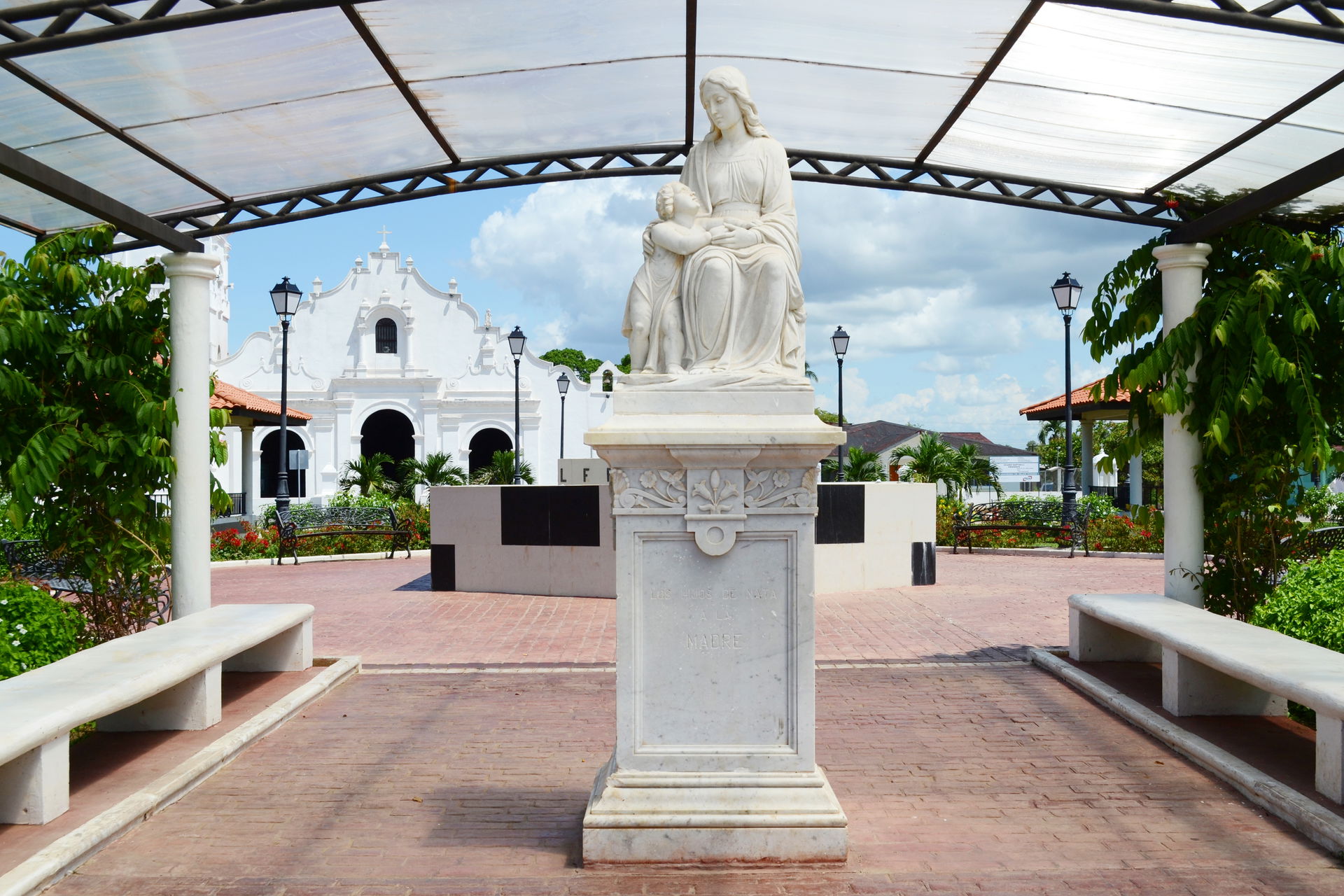 This is a picture of the panamanian cultural heritage monument …