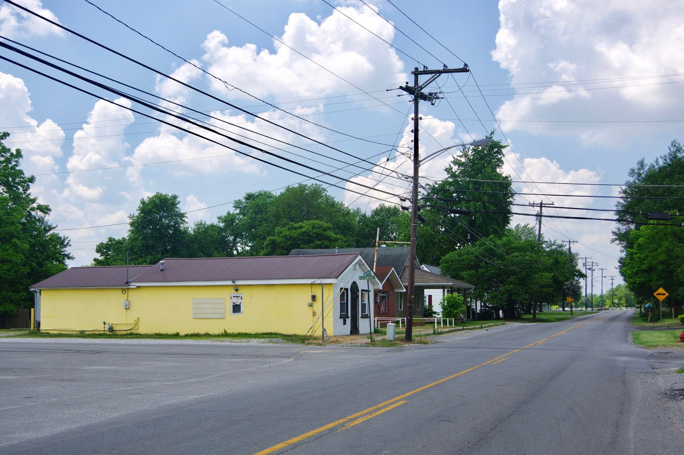 Main Street (KY 81) in Bremen, Kentucky, United States.