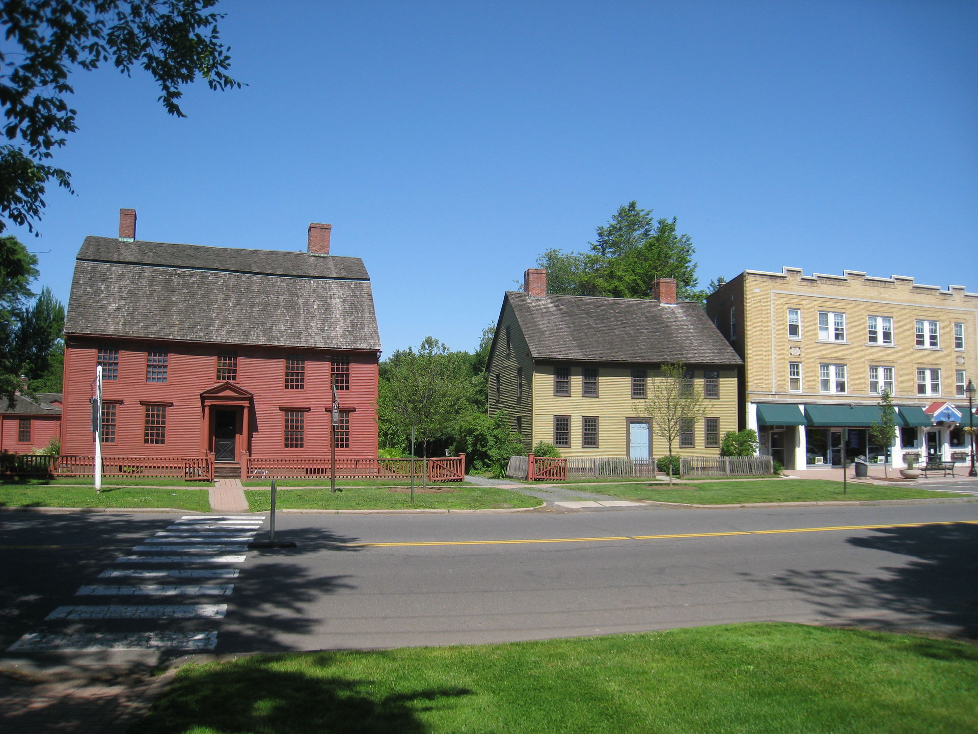 Joseph Webb and Isaac Stevens Houses, Wethersfield, Connecticut…