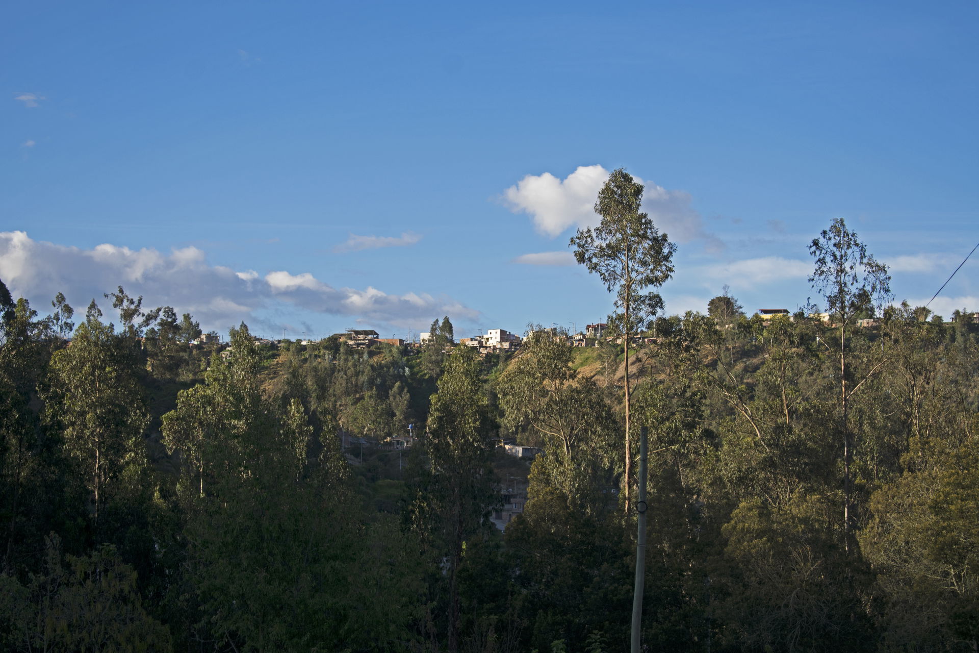 Left bank of Rio Chibunga seen from Via Licto, Riobamba, Chimbo…