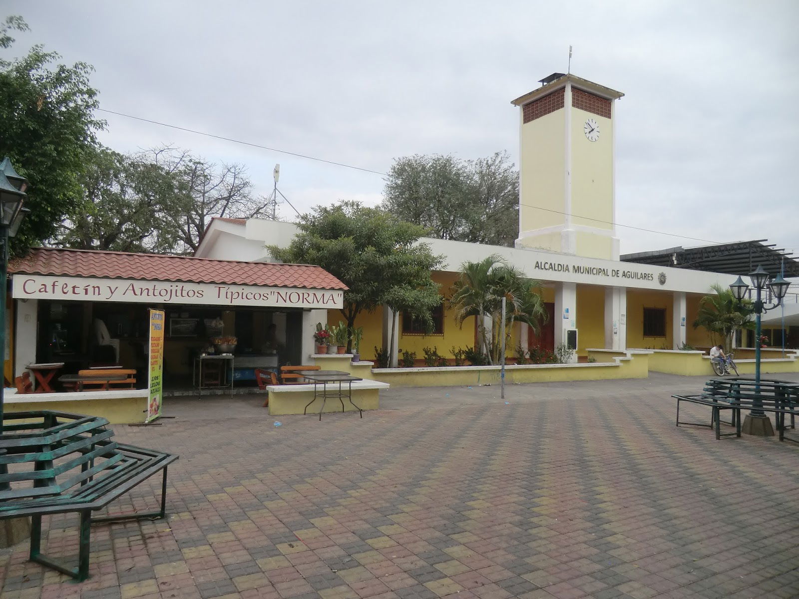 Alcaldía Municipal de Aguilares, en la actualidad.