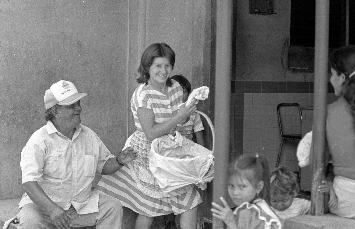 School in Apopa, El Salvador, in 1990