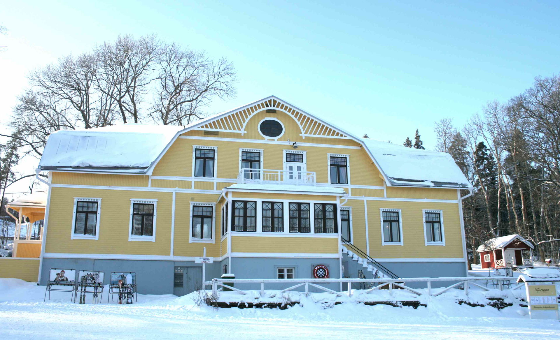 A building, built in 1910, at Messilä manor, Hollola, Finland
