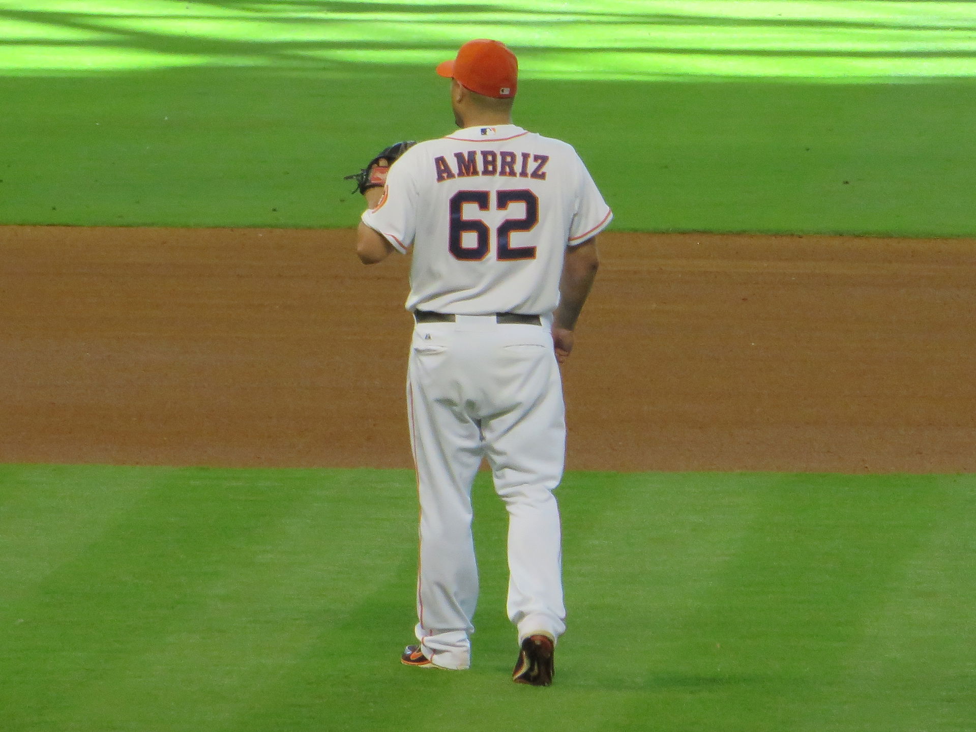 Houston Astros pitcher Héctor Ambriz on June 29, 2013 against t…