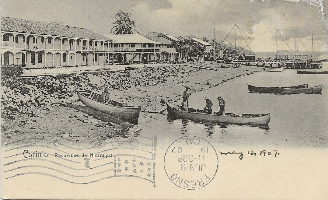 Post Card of Corinto, Nicaragua, Memories of Nicaragua, ca. 190…