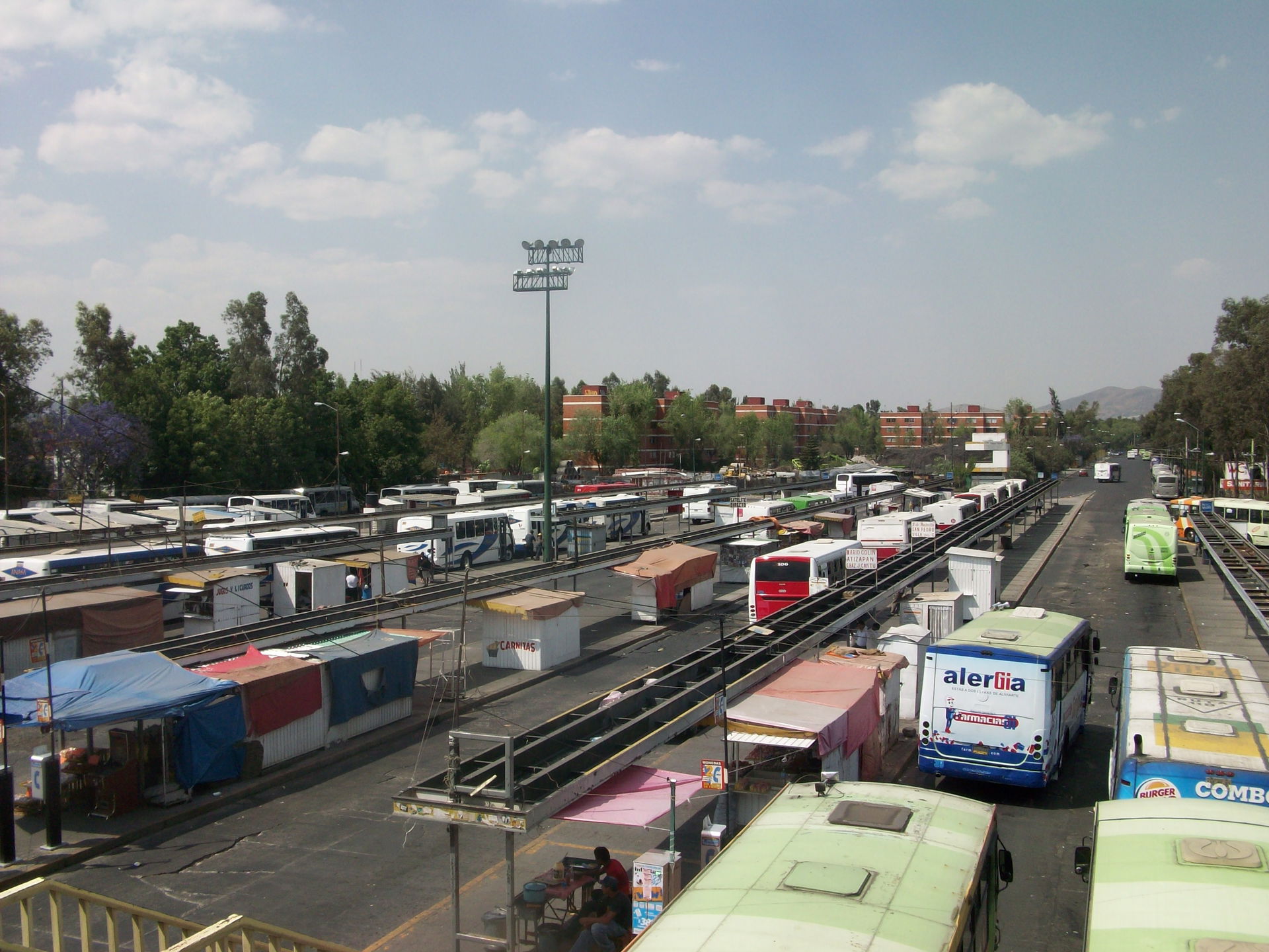 CETRAM de la estación El Rosario