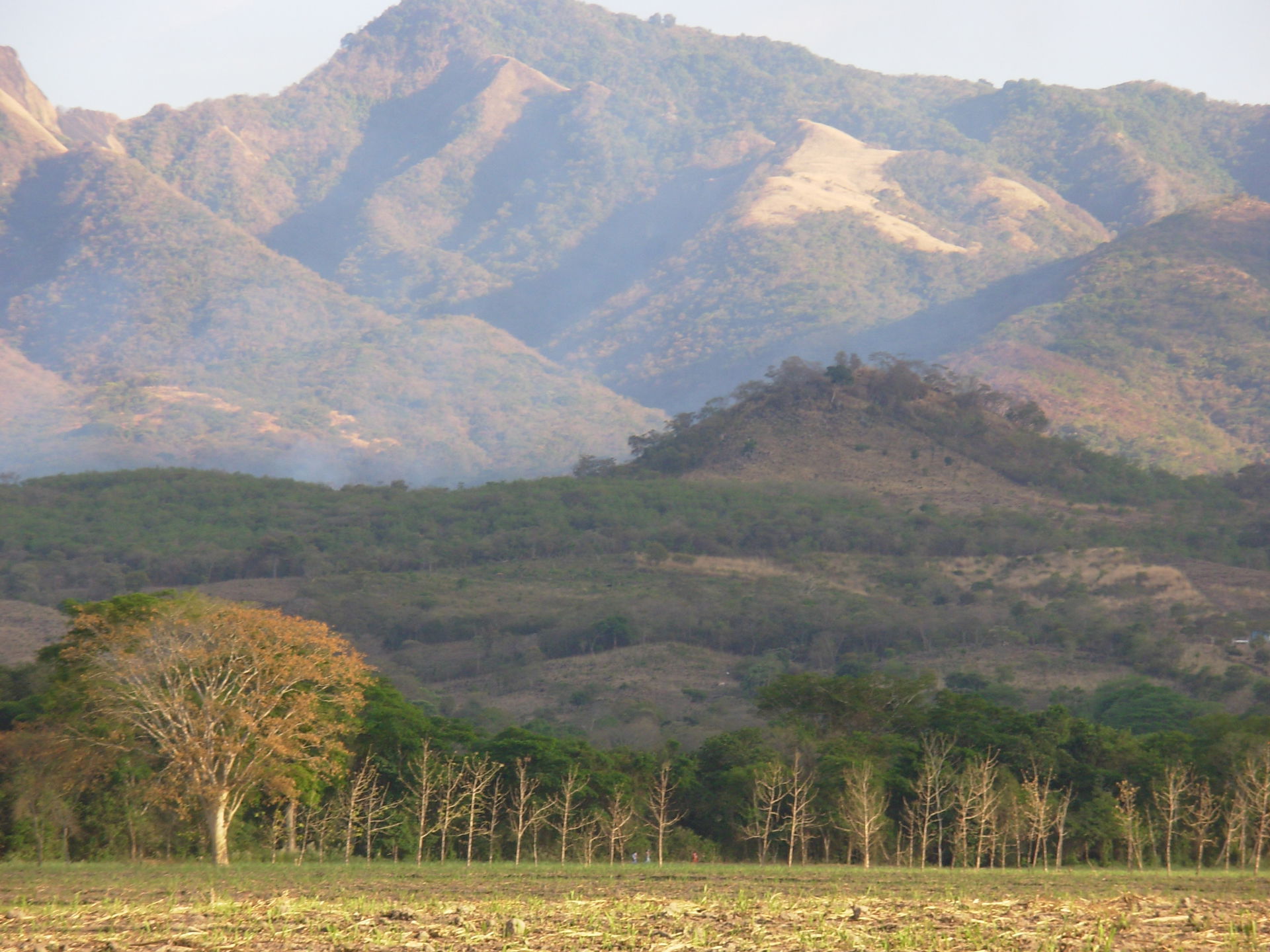 Cerro Guazapa Vista desde NW