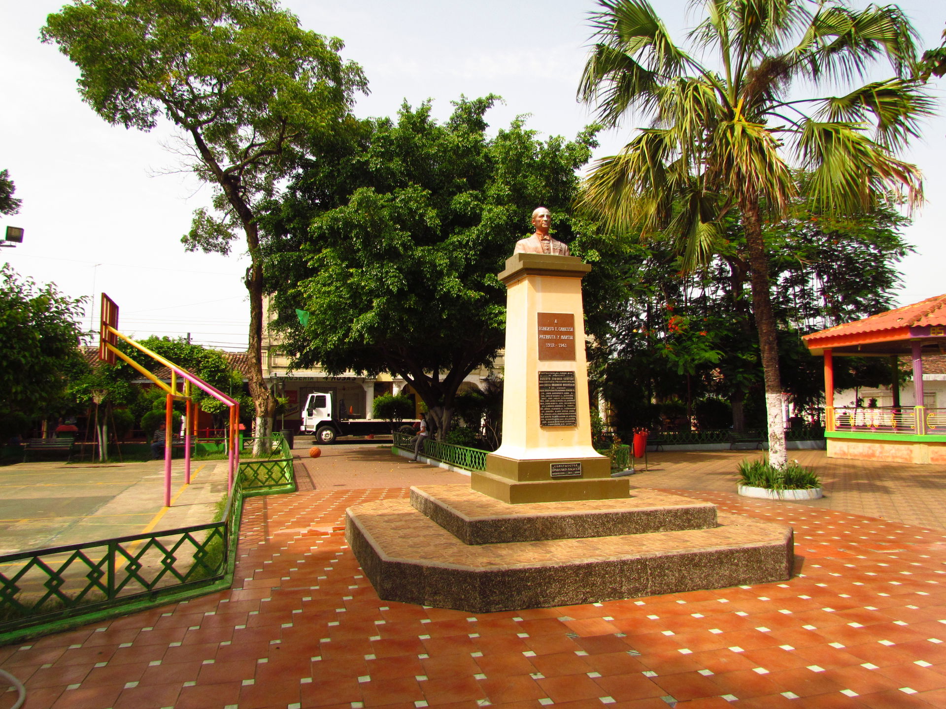 This is a photo of an monument in El Salvador identified by the…