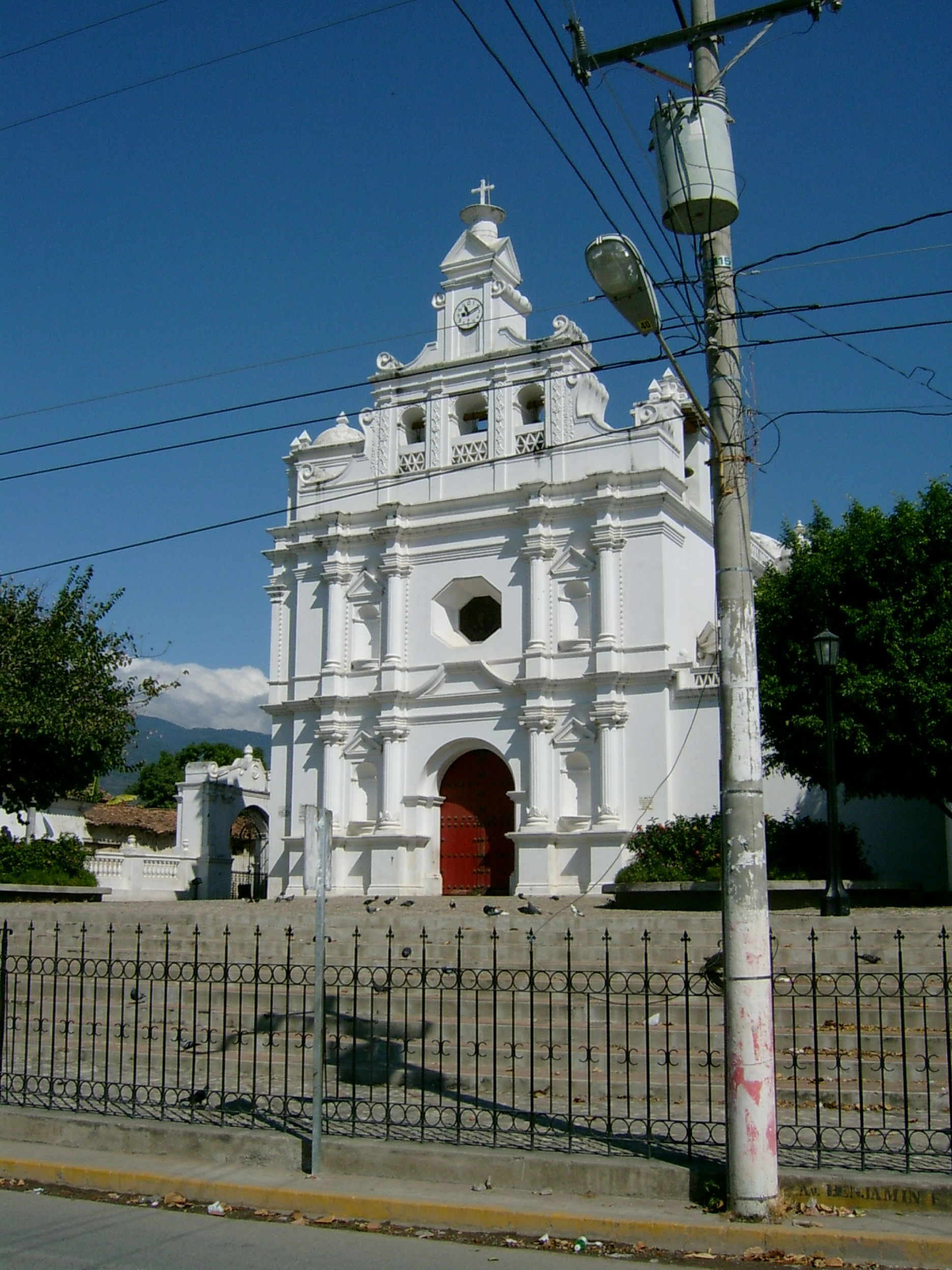 St Peter's Church in Metapán, El Salvador. It was built between…