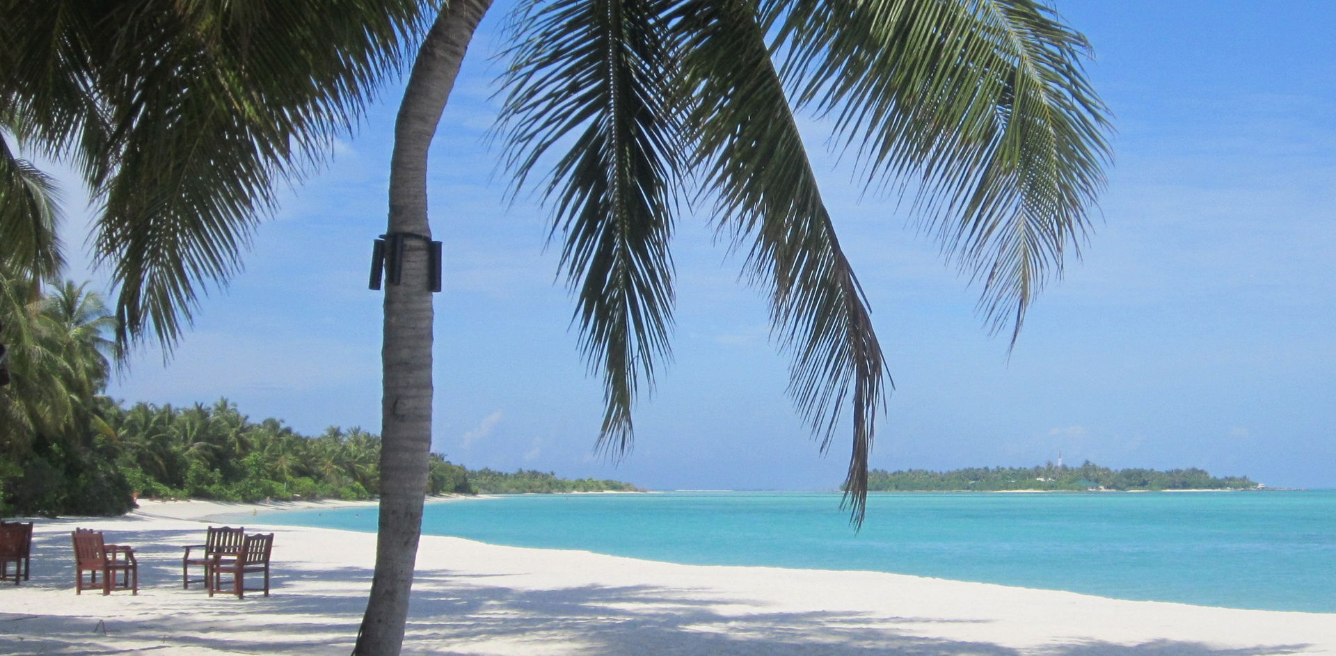 Nalaguraidhoo (Sun Island) Northern Beach Lagoon View to the We…