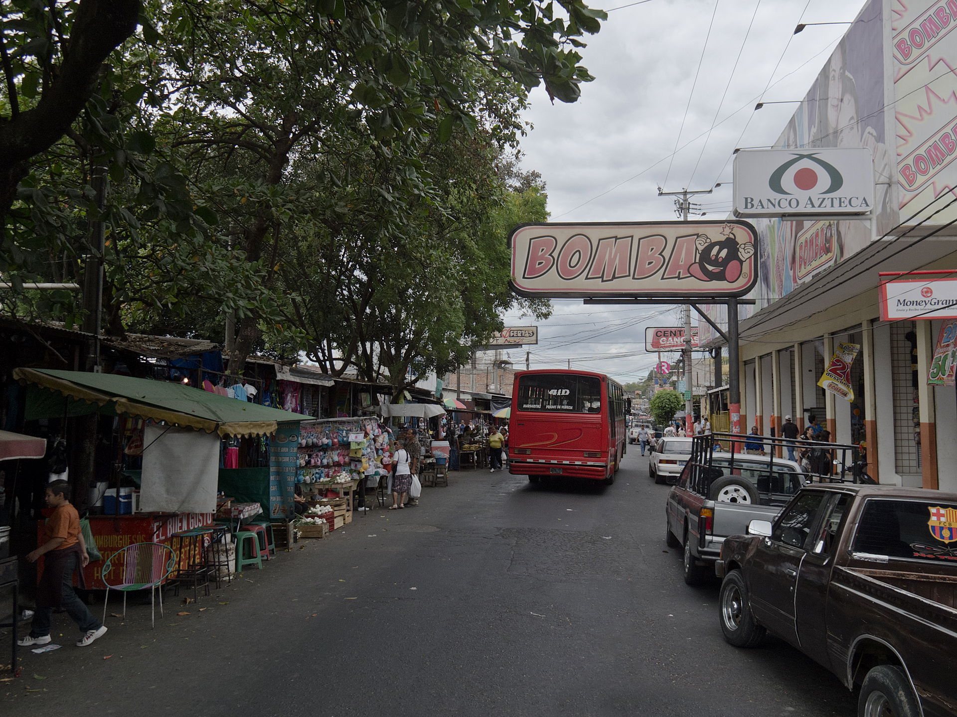 Streets of Soyapango, El Salvador