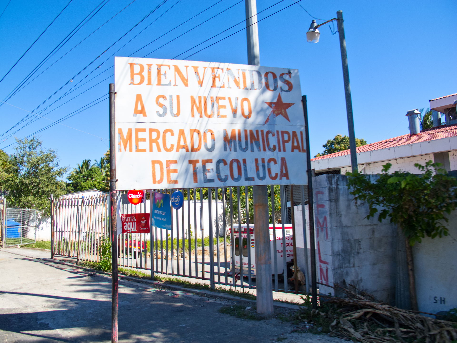 El mercado nuevo de Tecoluca, San Vicente, El Salvador
