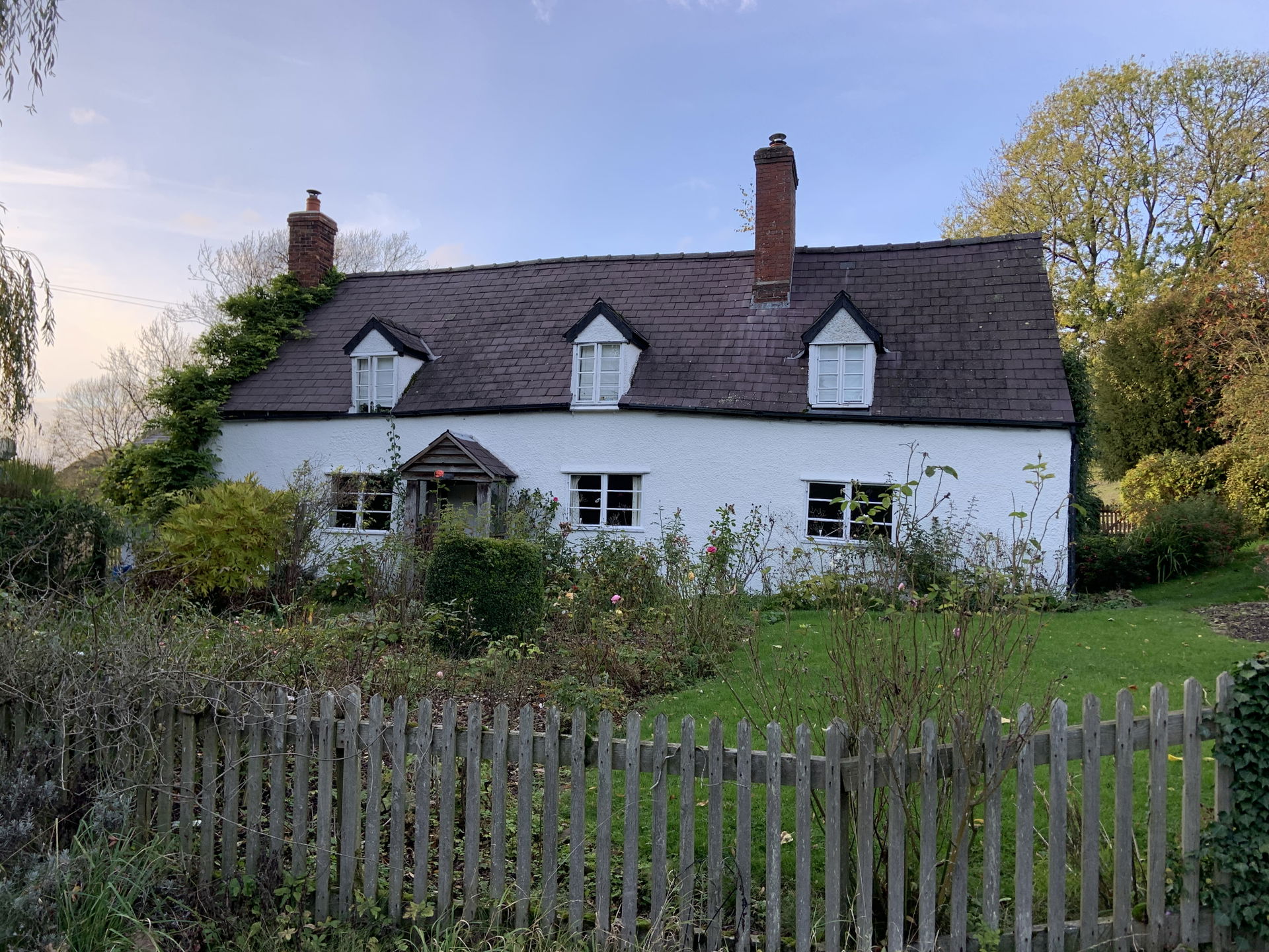 Grade-II listed Burnside, Pipe Aston, Herefordshire. National H…