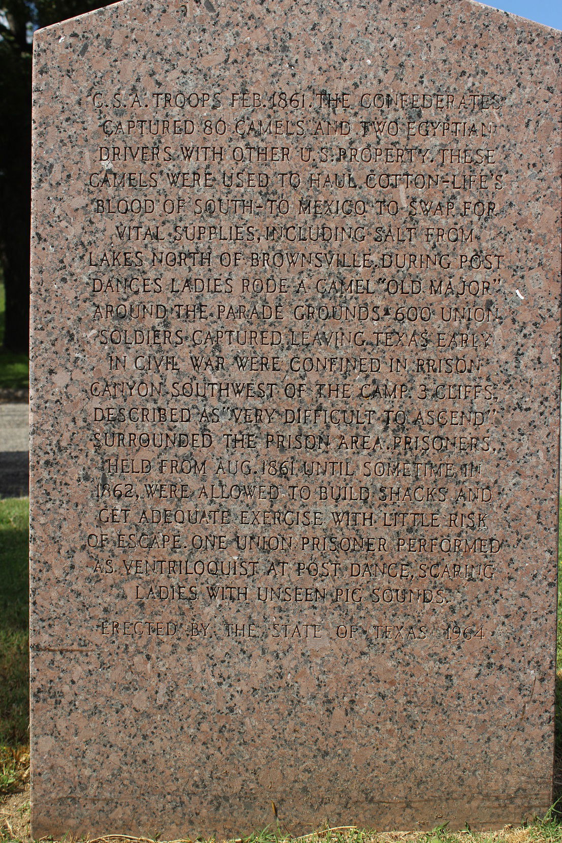 Camp Verde, C.S.A.. Texas frontier regiment outpost was establi…