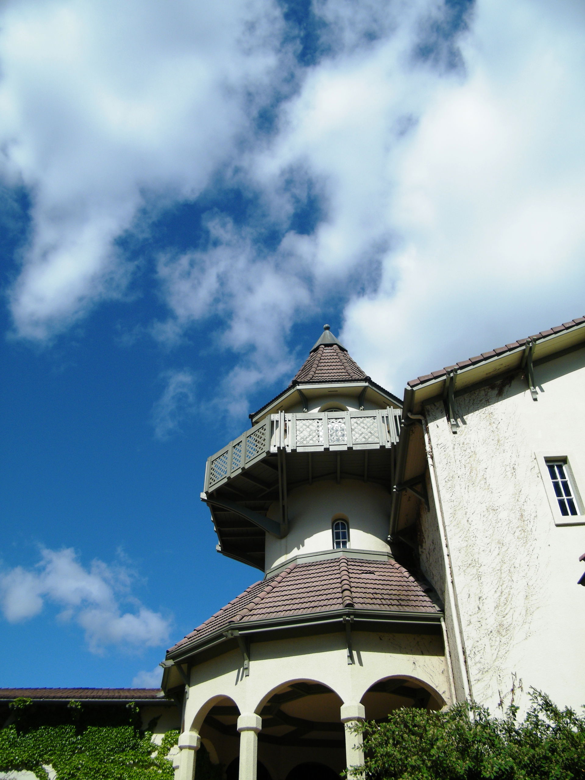 Exterior of Chateau St. Jean winery.