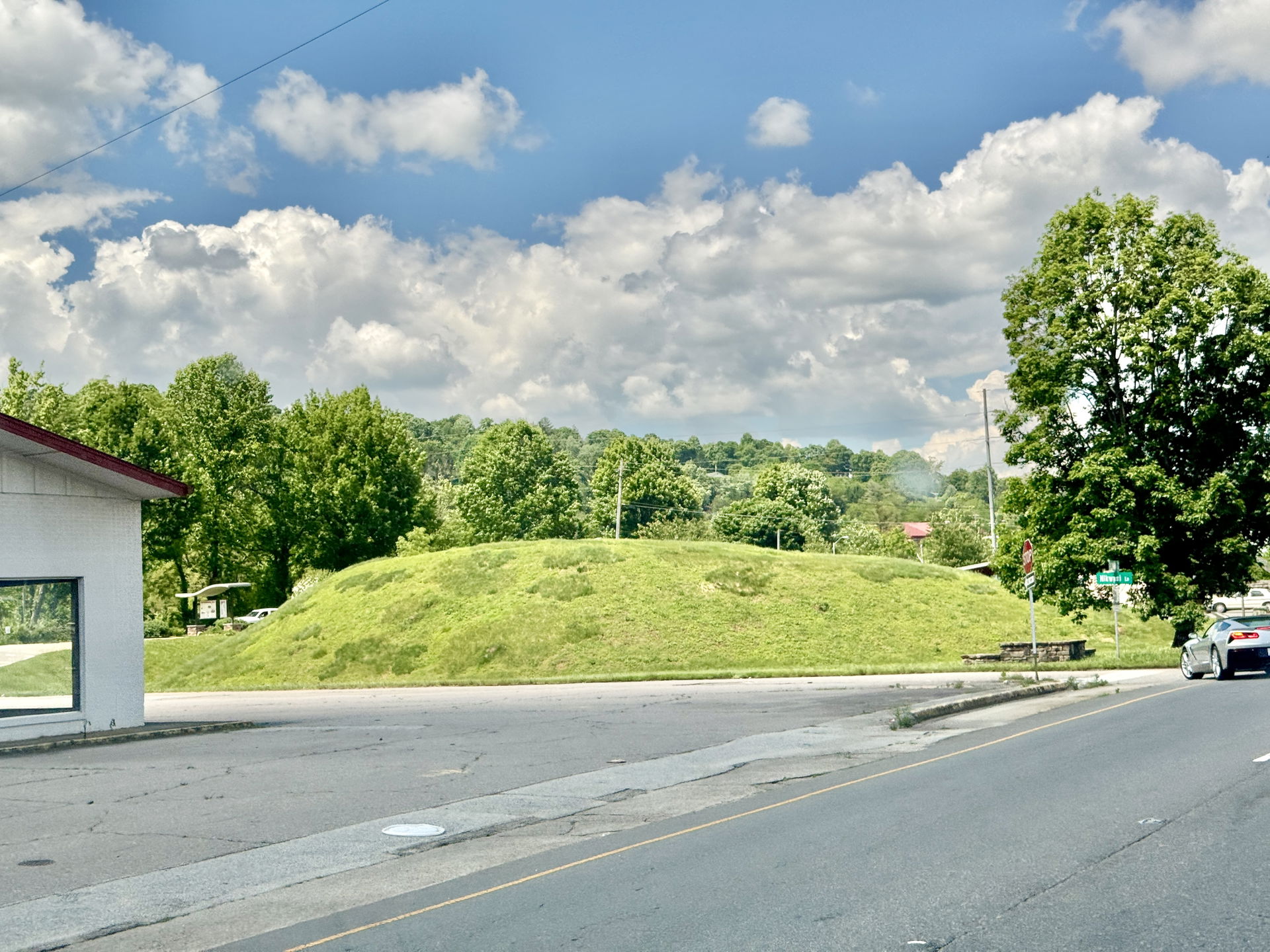 Built circa 1000 AD, this mound was historically the center of …