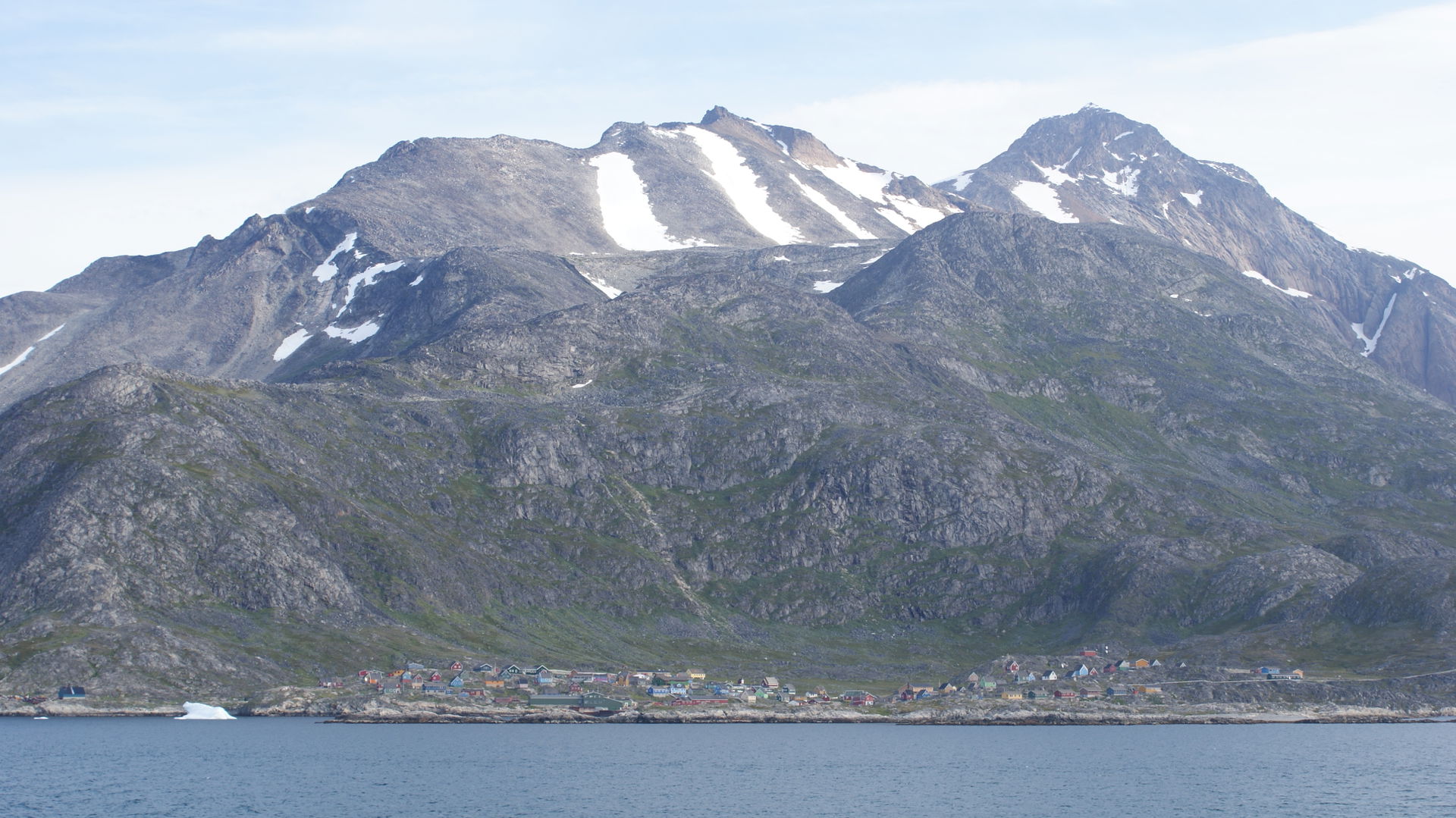Arsuk, a settlement on the coast of Labrador Sea in southwester…