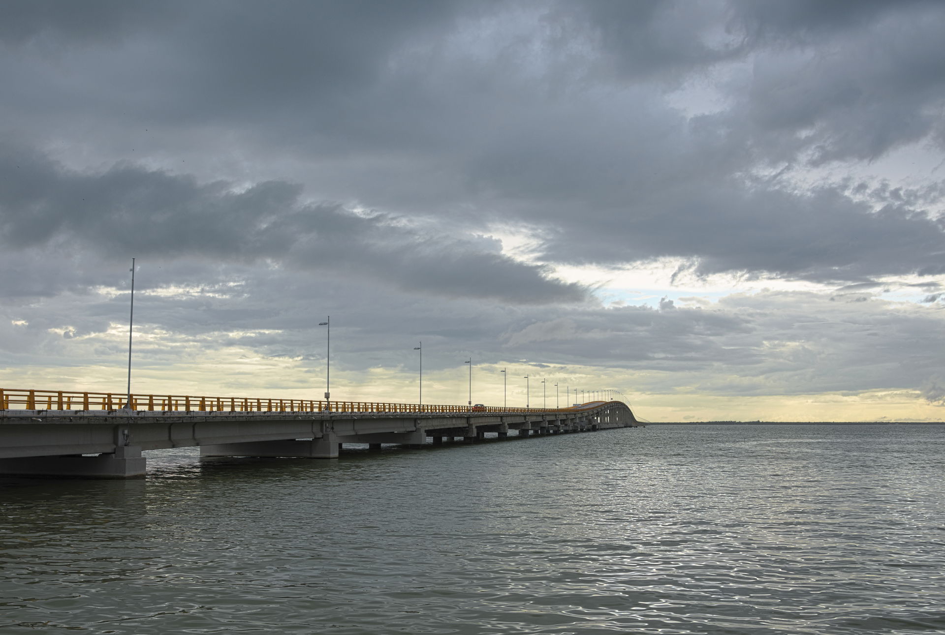 Zacatal bridge 2020, Ciudad del Carmen, Campeche, Mexico