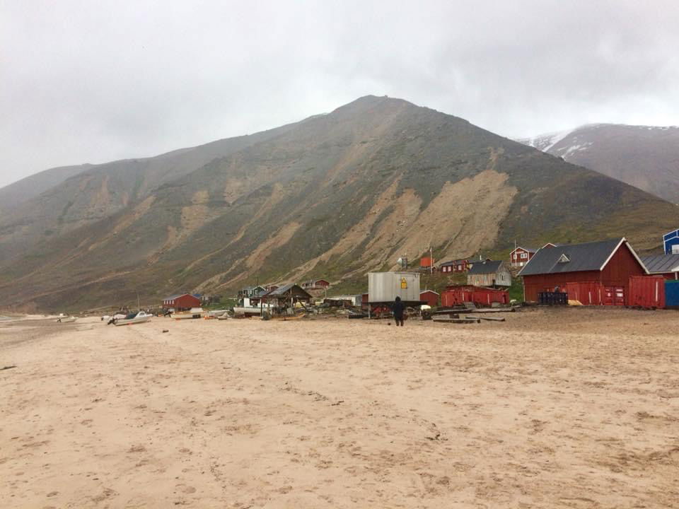 The beach at Siorapaluk, Greenland’s northernmost inhabited set…