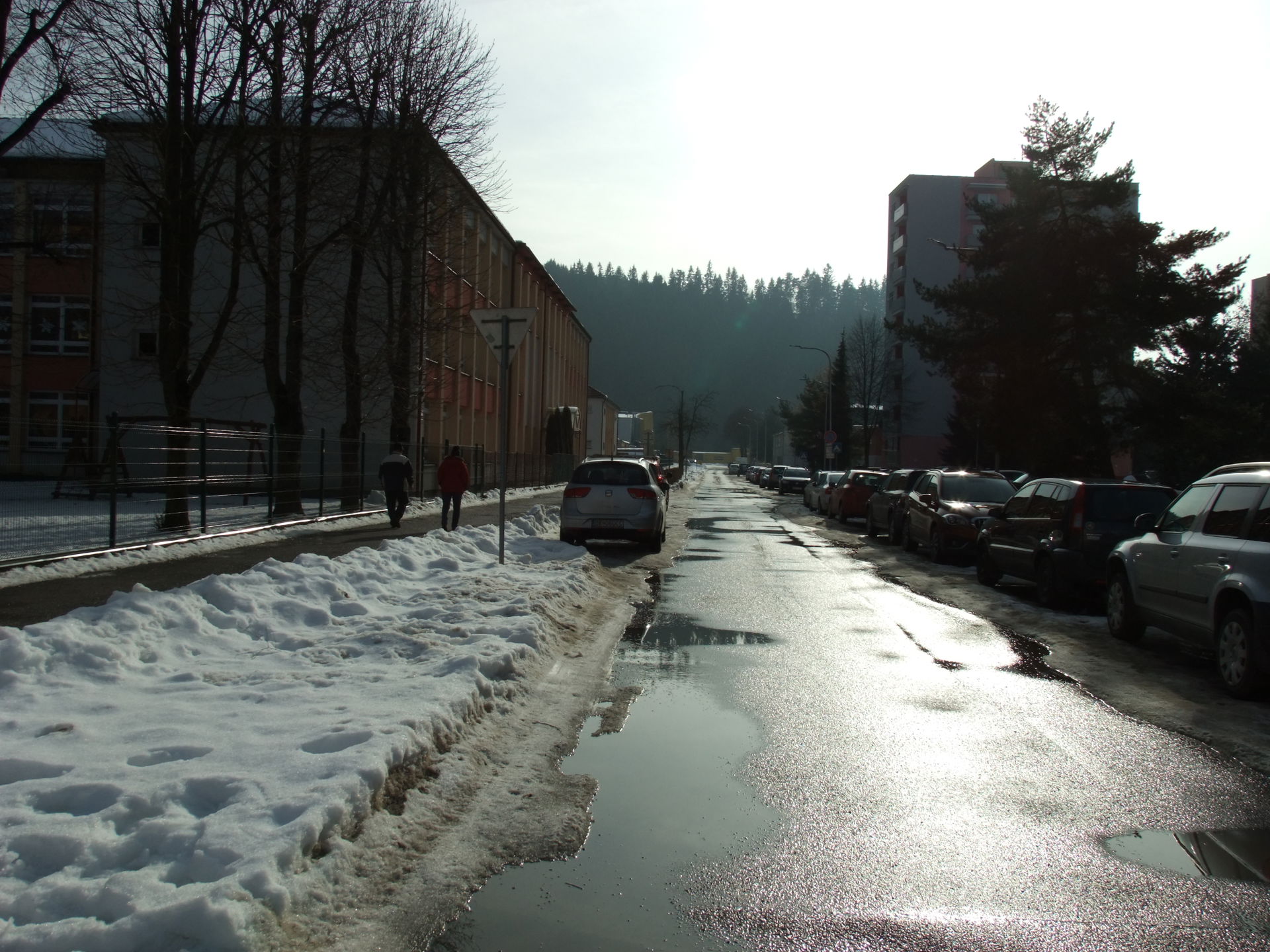 Pelhřimovská street, Bysterec housing estate, Dolný Kubín, Slov…
