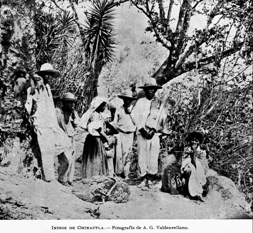 Nativos de Chinautla, Guatemala en 1897.