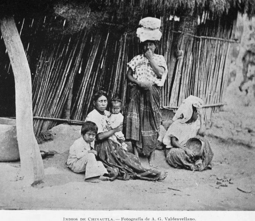 Indígenas de Chinautla en 1897.